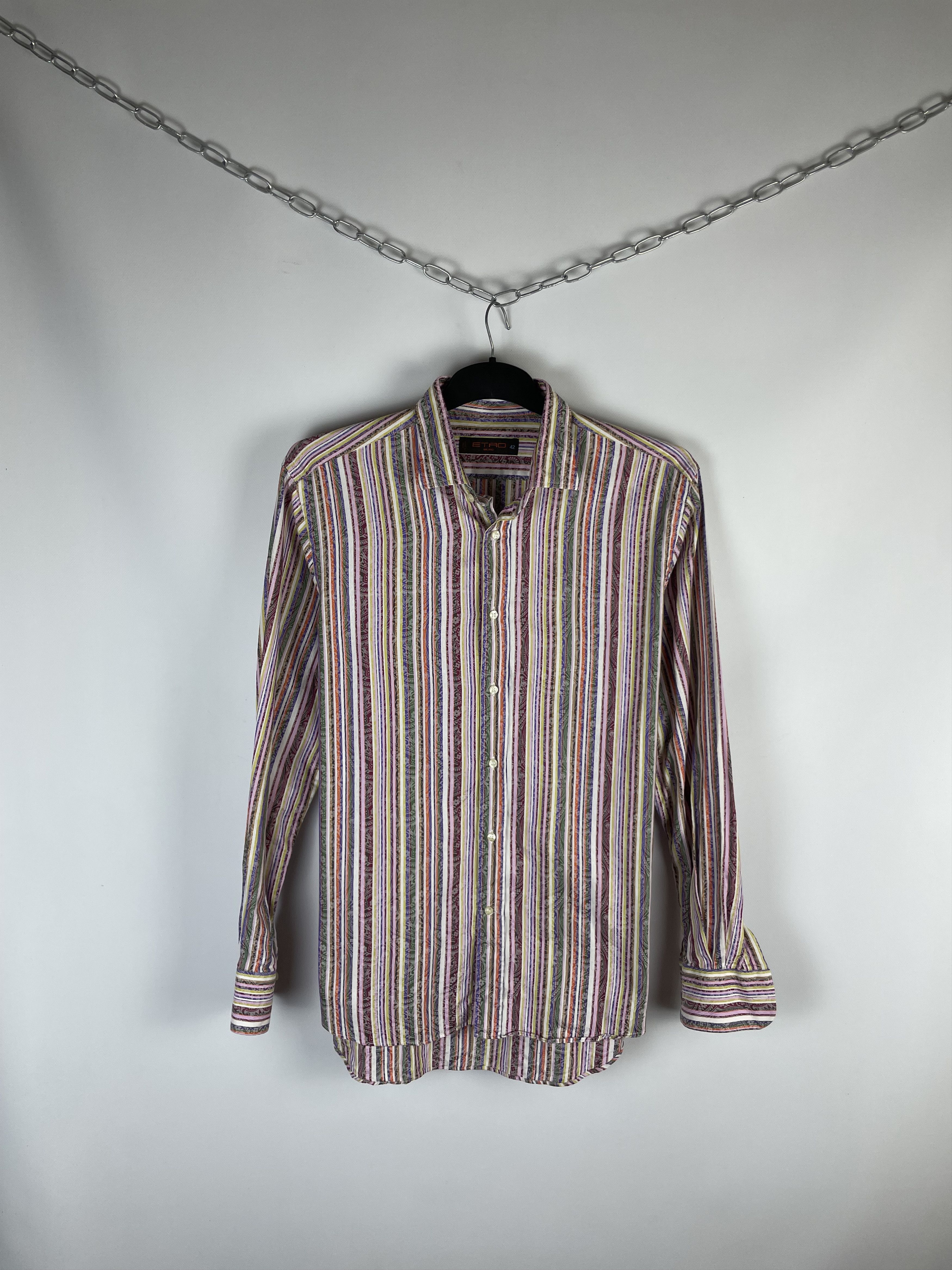 Etro Etro shirt button ups hype luxury Size US M / EU 48-50 / 2 - 1 Thumbnail