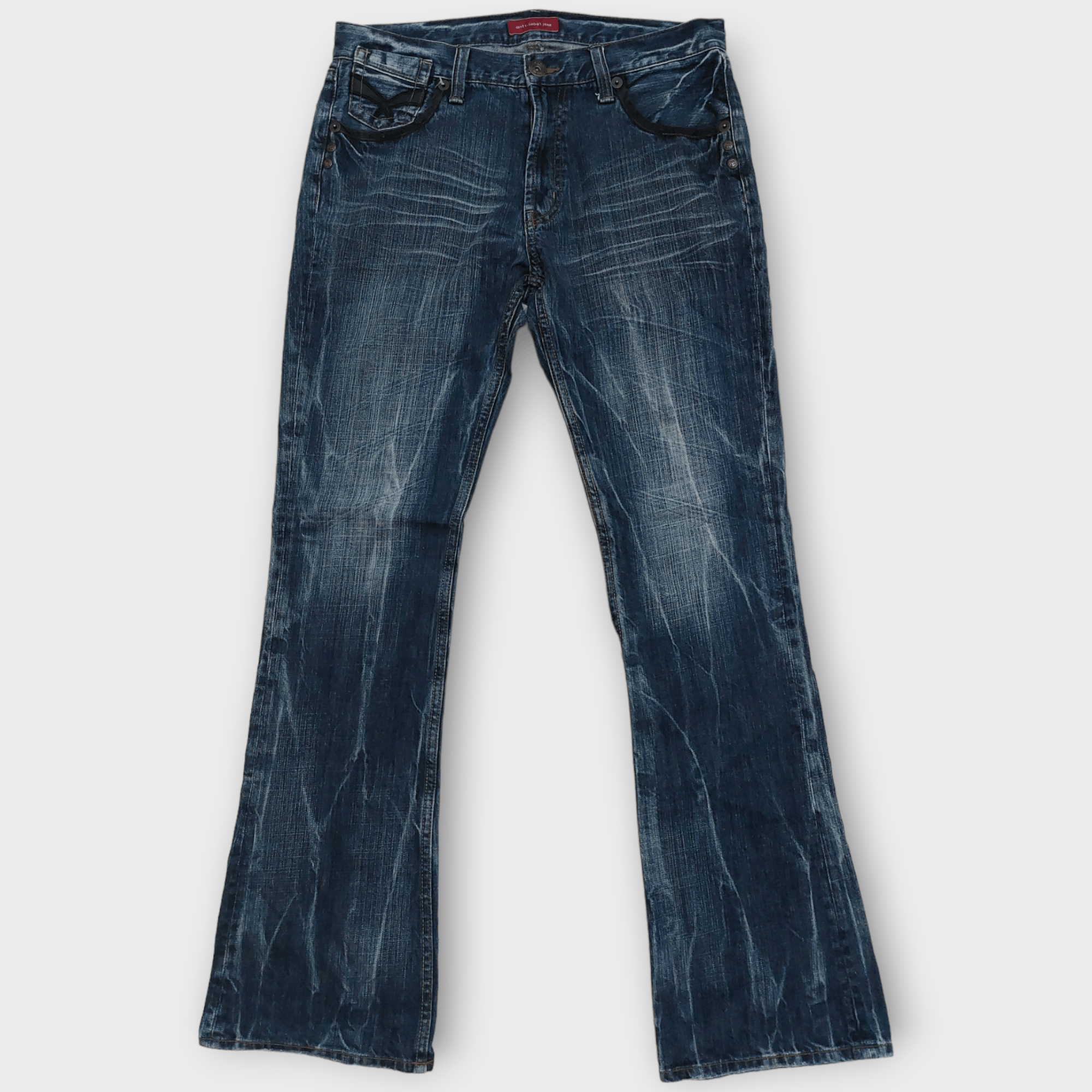 Vintage Anti Label Seditionaries Flare Denim Size US 32 / EU 48 - 1 Thumbnail