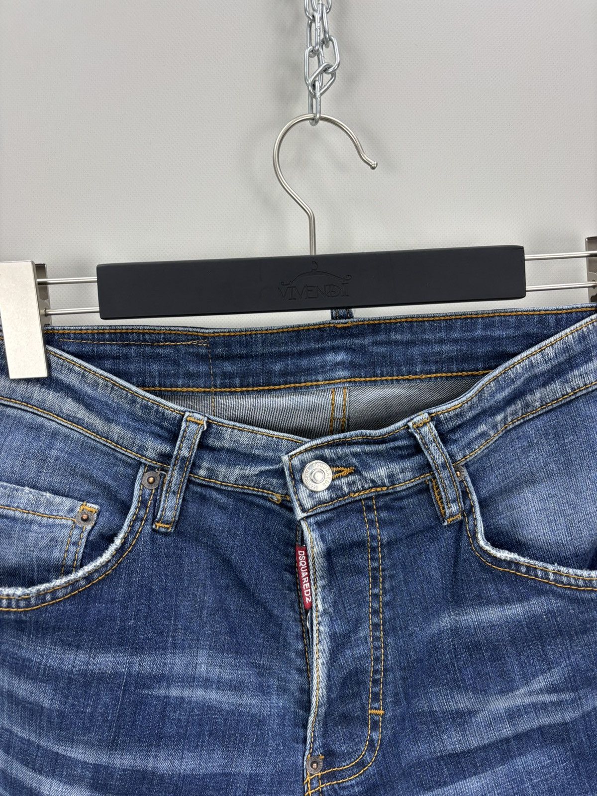 Dsquared2 Mens jeans Dsquared2 Size 46 Color Blue Size US 30 / EU 46 - 4 Thumbnail