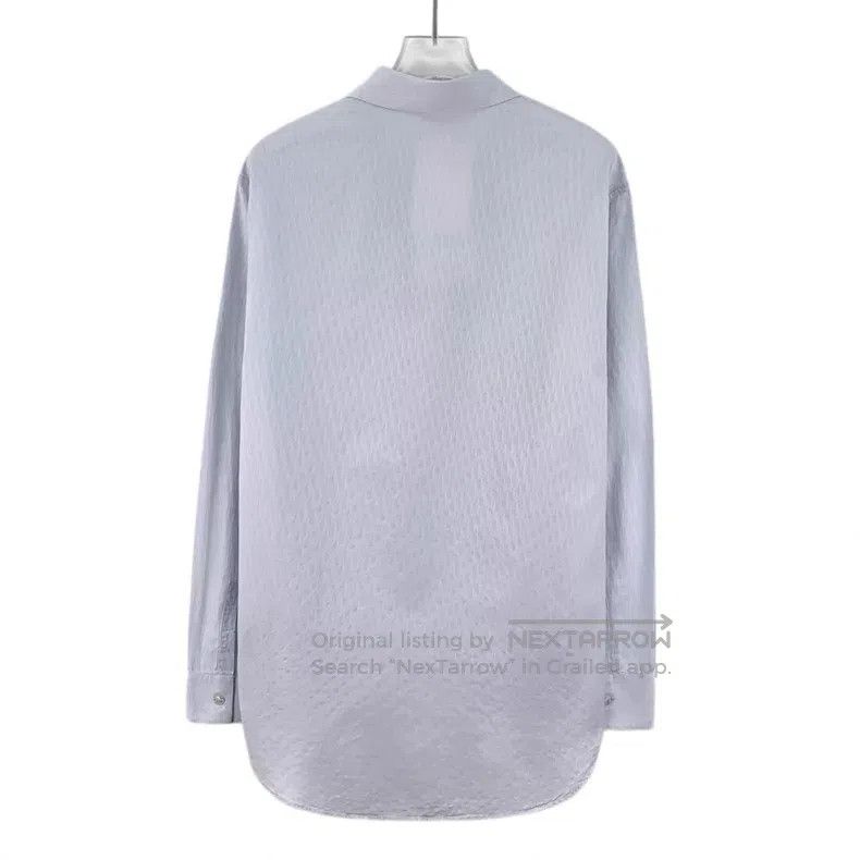 Dior Dior Size 39 Light blue logo dark pattern full print cotton Size US XXS / EU 40 - 2 Thumbnail