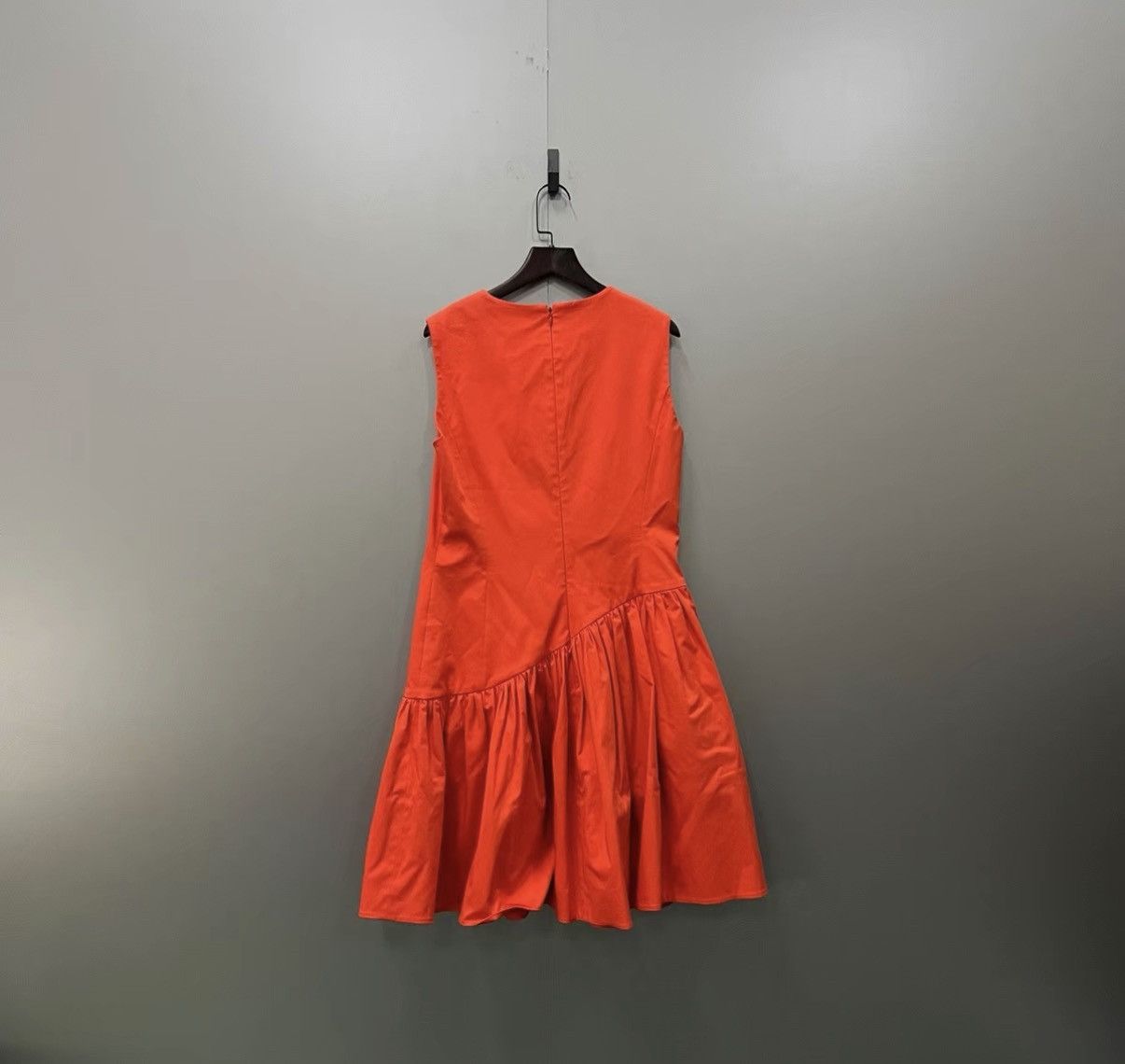 Dior Dior Orange Irregular Dress J41 Size M / US 6-8 / IT 42-44 - 2 Thumbnail