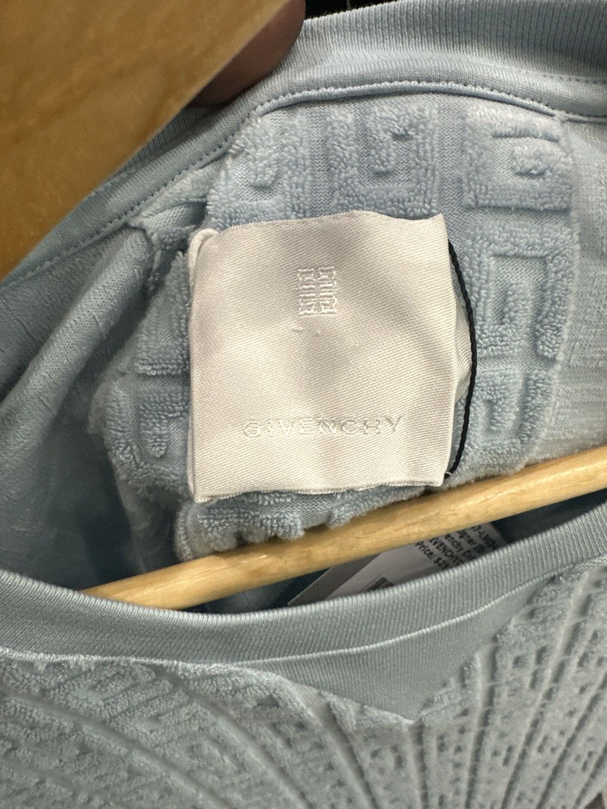Givenchy Givenchy Cotton Jaquard Tee Size US M / EU 48-50 / 2 - 2 Thumbnail