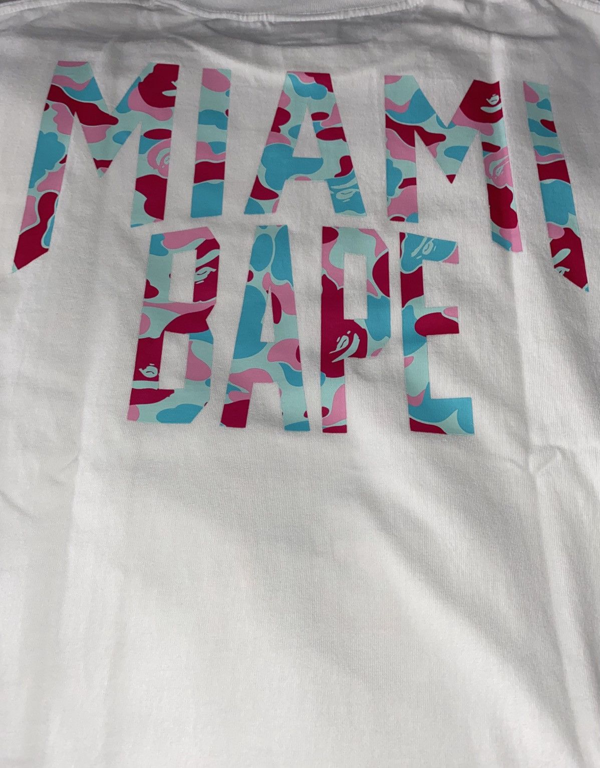 Bape BAPE College Miami Florida Exclusive Tee Size US XL / EU 56 / 4 - 2 Thumbnail