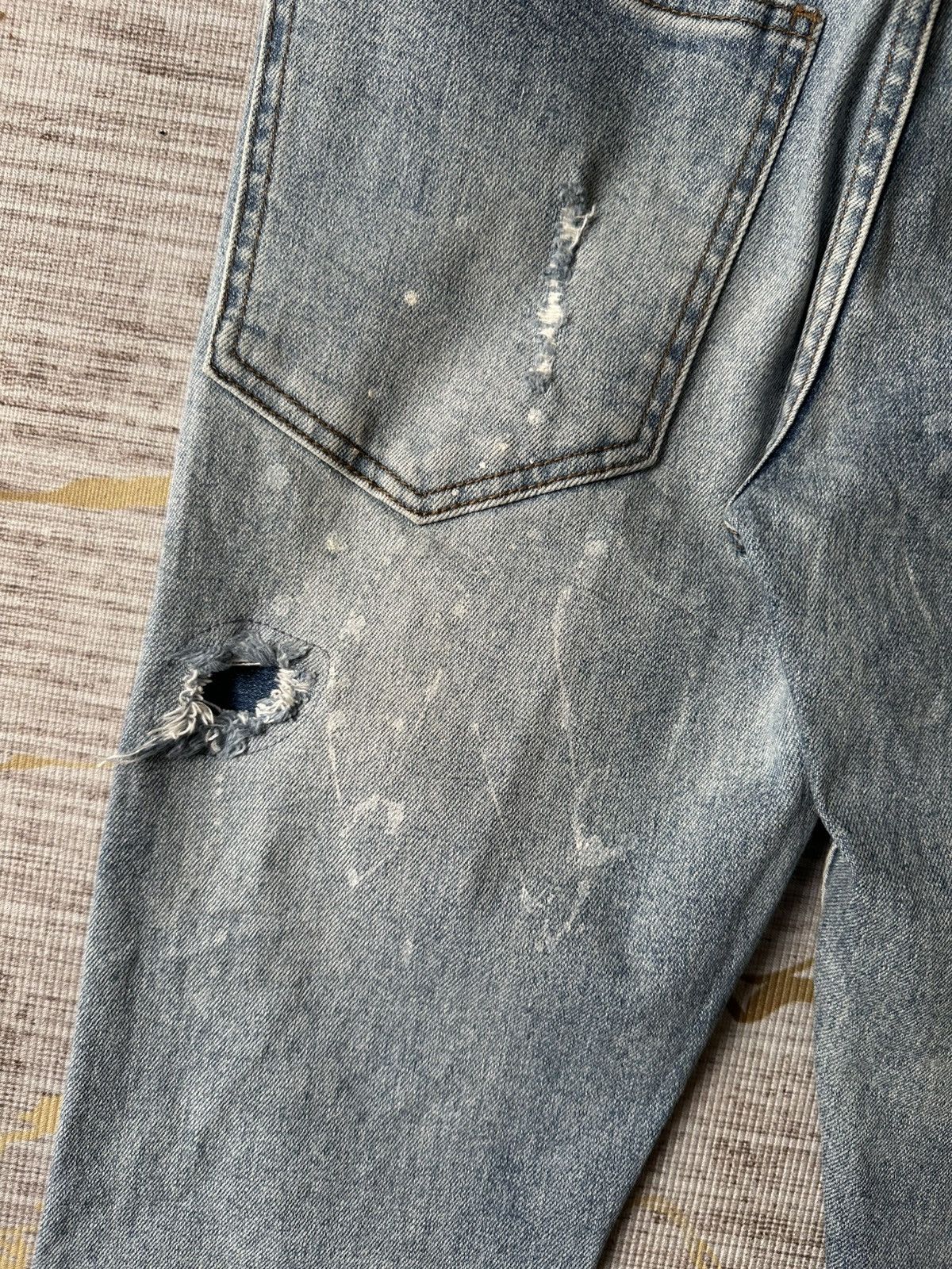 JACKROSE Gallis Addiction X Jackrose Distressed Denim Size US 30 / EU 46 - 16 Thumbnail