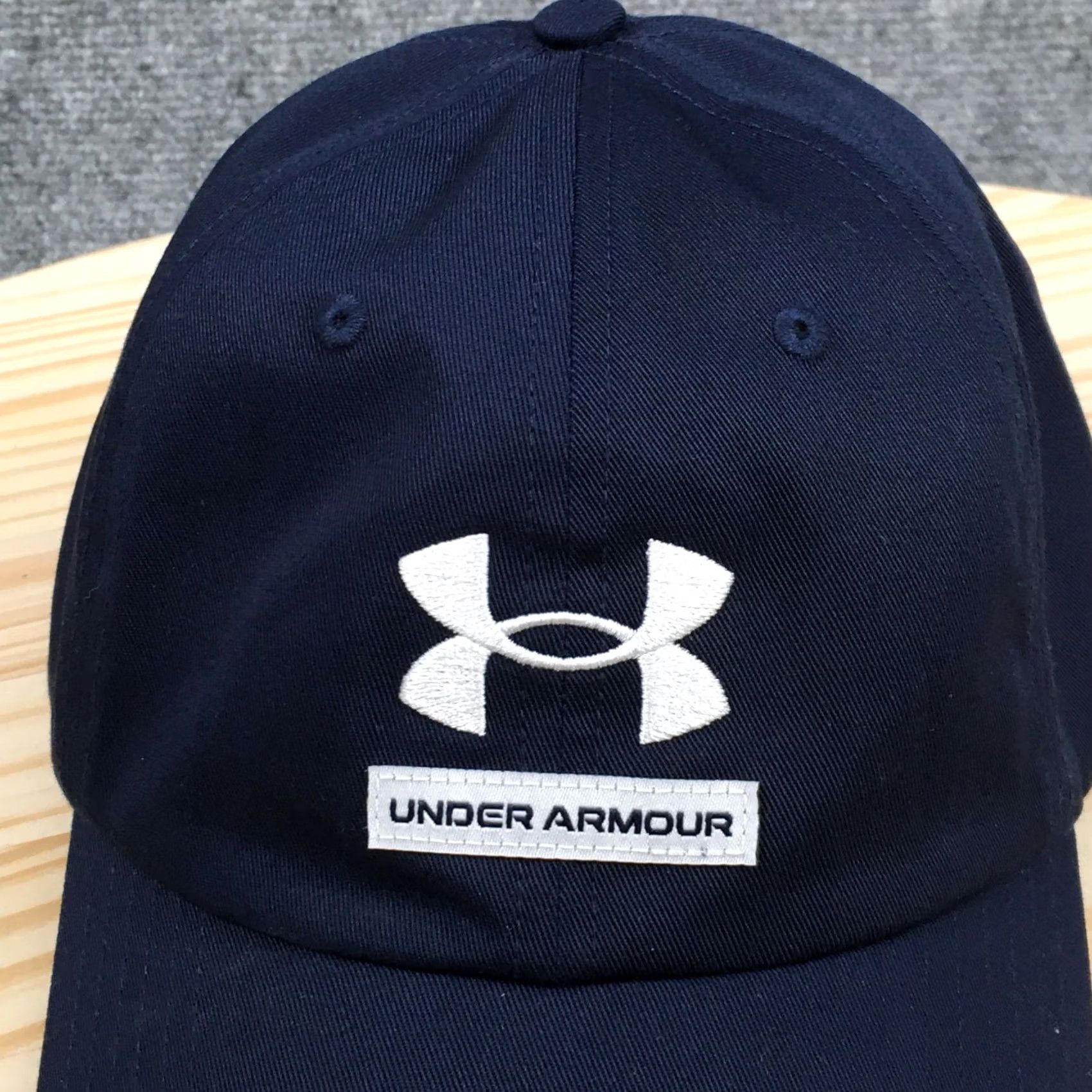 Under Armour Under Armour Baseball Cap Unisex Blue One Size Adjustable Embroidered Logo Size ONE SIZE - 3 Thumbnail