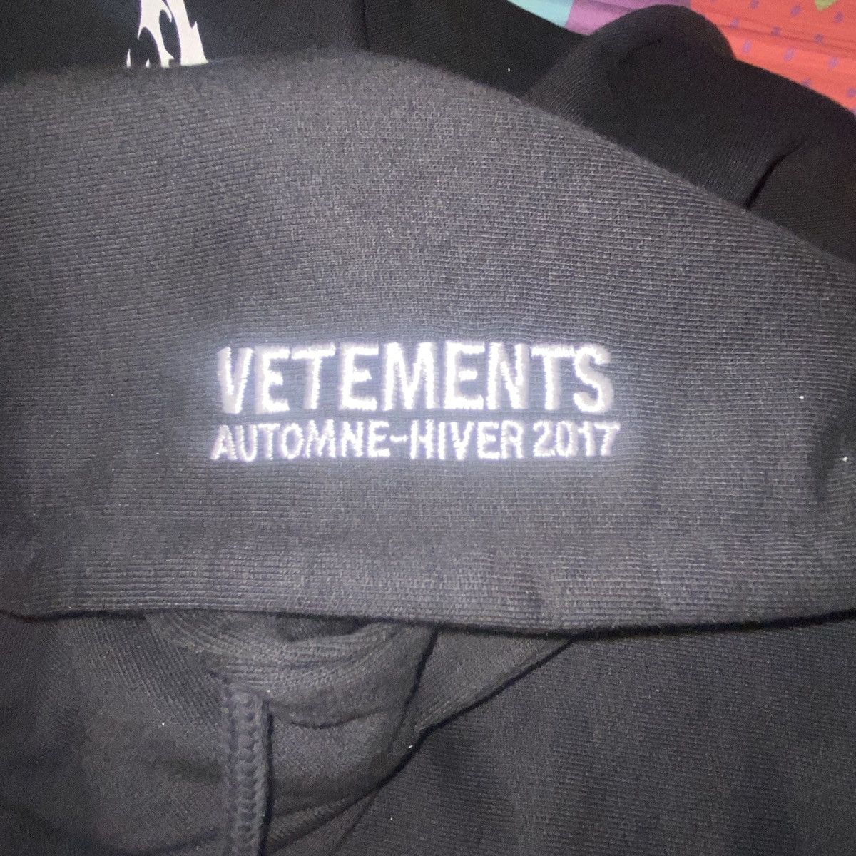 Vetements Vetements Aw16 Total fucking darkness hoodie Size US S / EU 44-46 / 1 - 2 Thumbnail