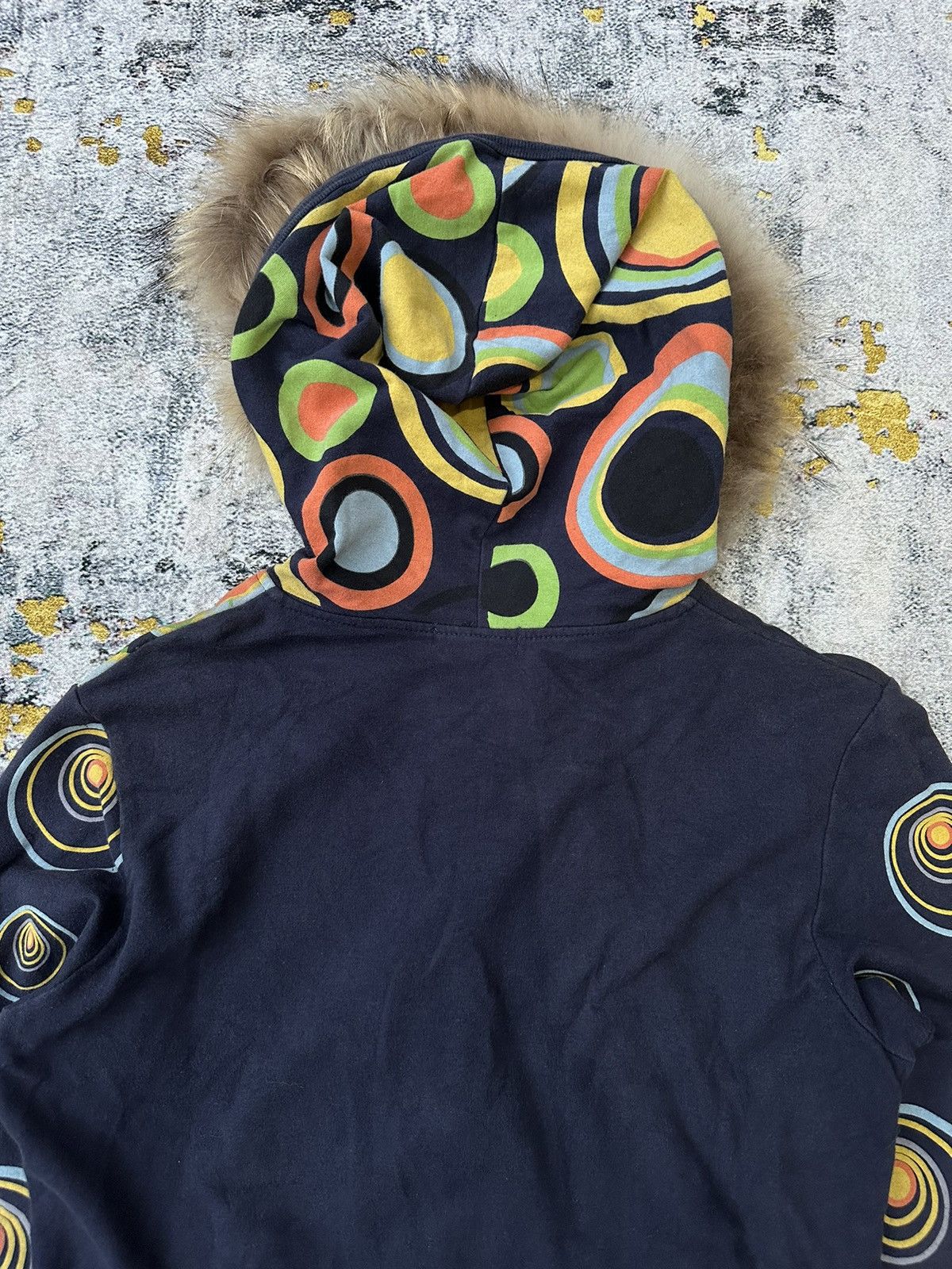 Hysteric Glamour CRAZY FADED VERY NICE DESIGN RICH & FAMOUS IFSIX LGB STYLE Size US M / EU 48-50 / 2 - 8 Thumbnail
