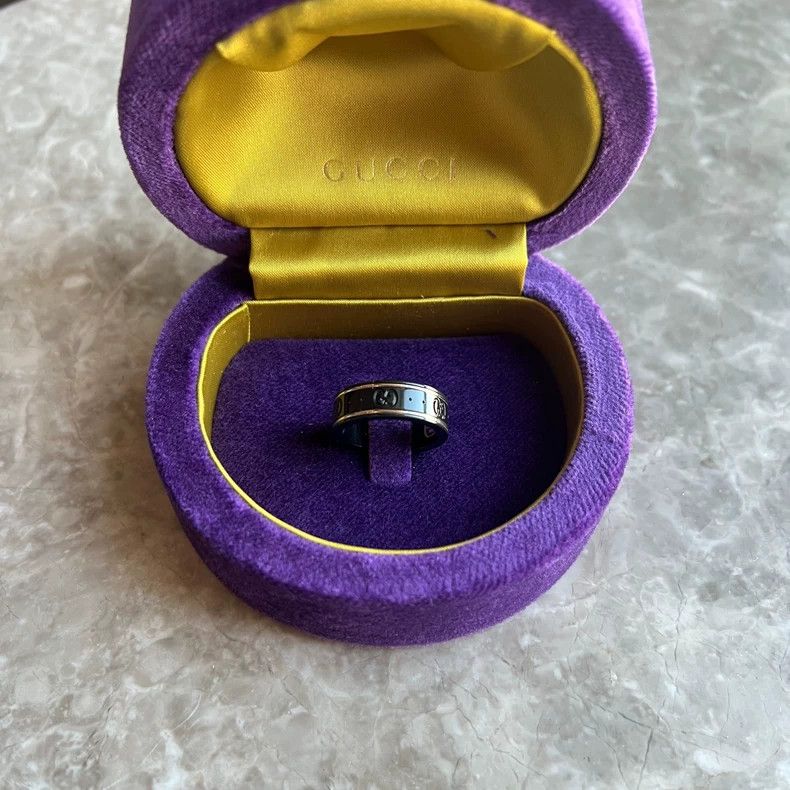 Gucci Gucci Size15 Narrow version double G ring Size ONE SIZE - 1 Thumbnail