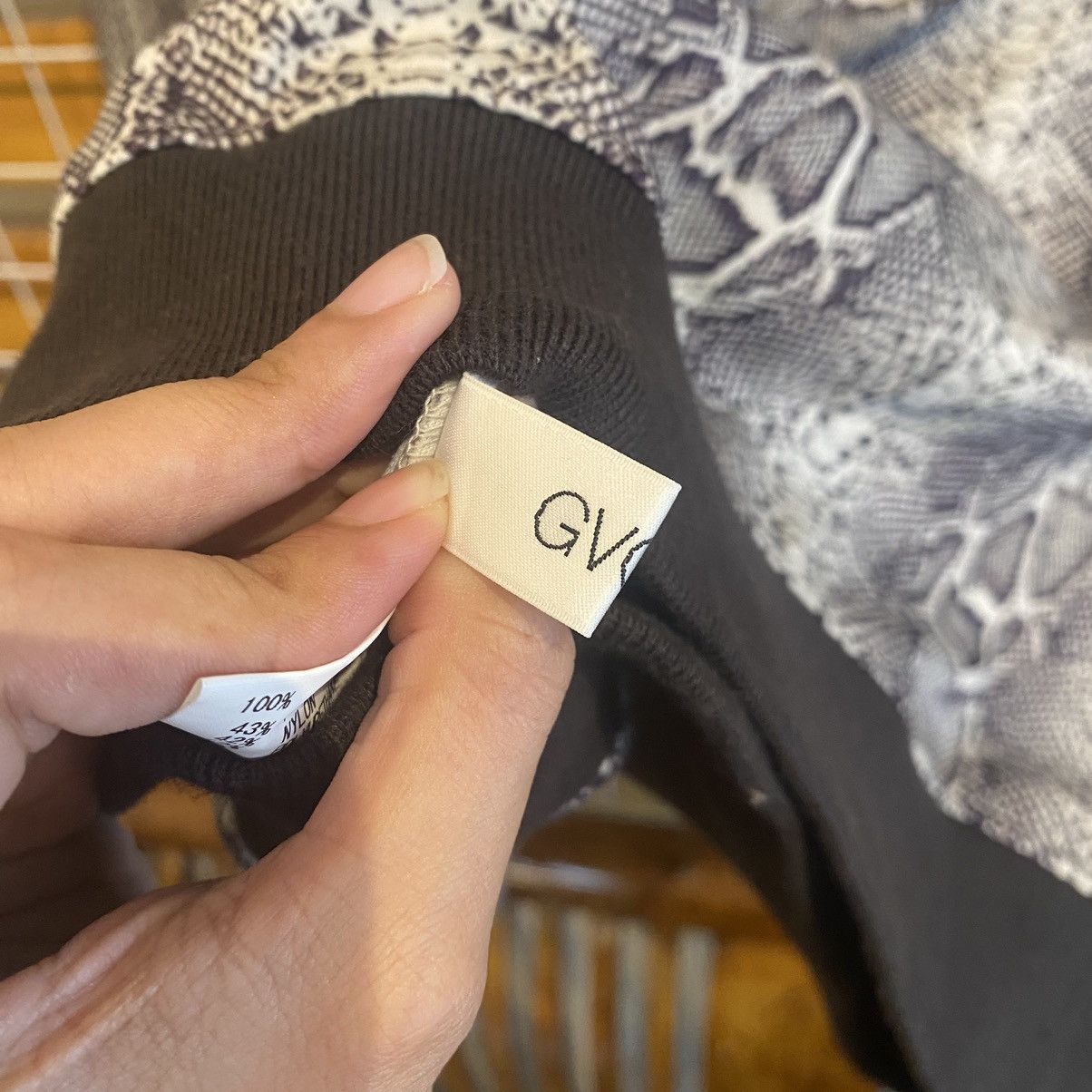 G.V.G.V. × Japanese Brand GVGV Japanese Brand Snakeskin Design Half Zipper Sweaters Size US XS / EU 42 / 0 - 8 Thumbnail