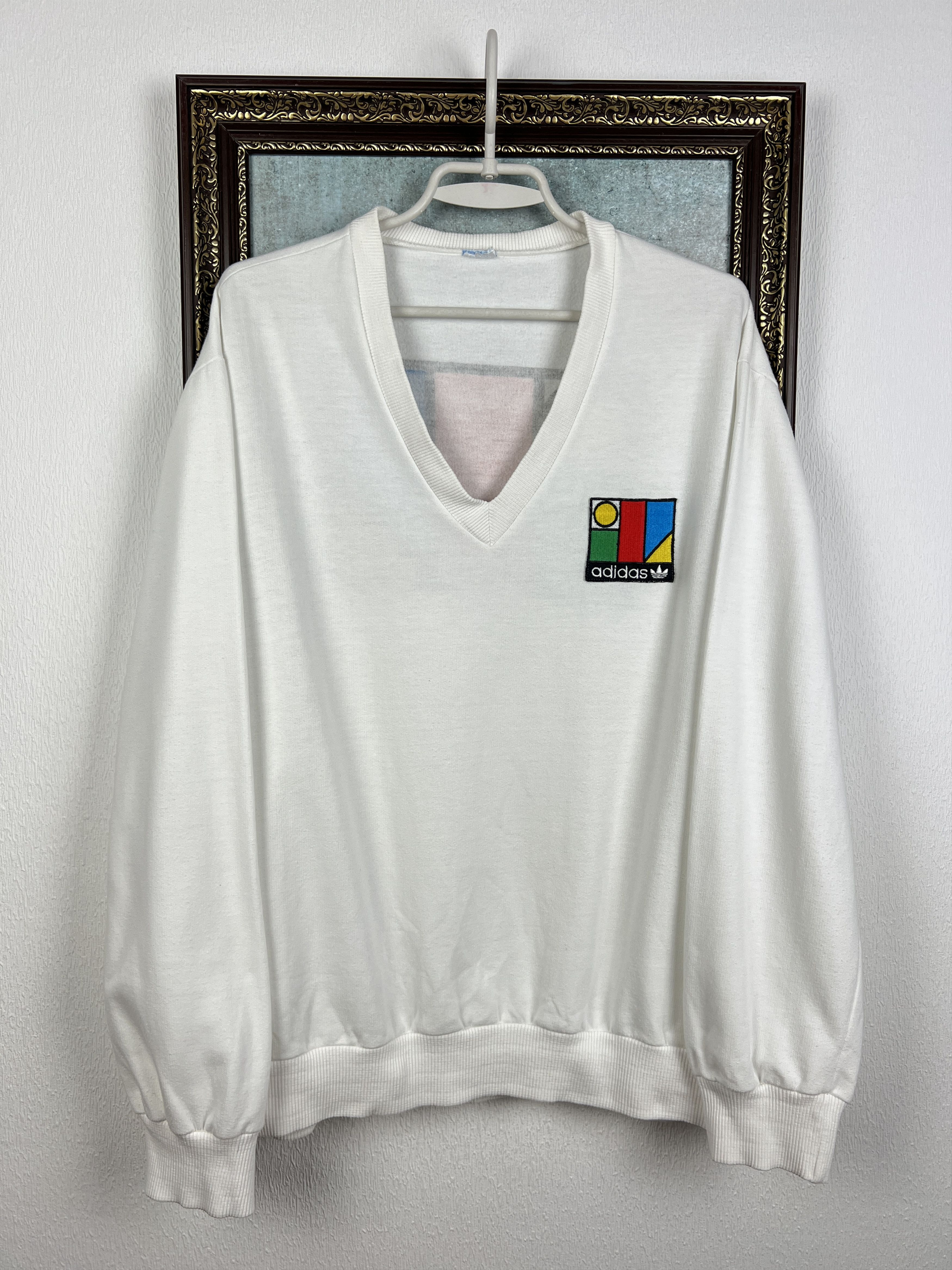 Adidas Vintage Ivan Lendl Endberg Agassi Tennis Sweatshirt Jacket Size US L / EU 52-54 / 3 - 2 Thumbnail