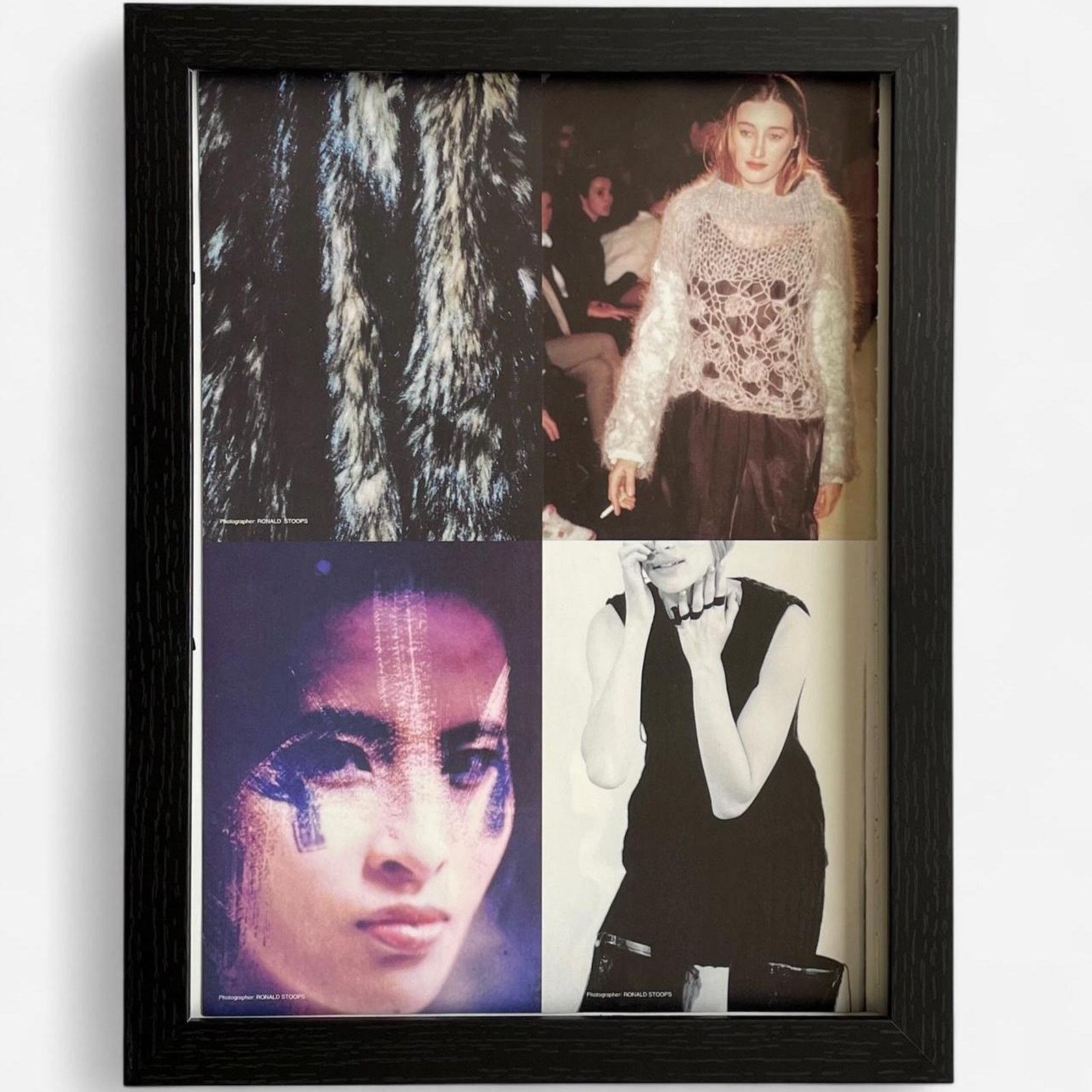 Maison Margiela Maison Margiela Archive Fashion runway photo framed 9x12 Size ONE SIZE - 1 Thumbnail