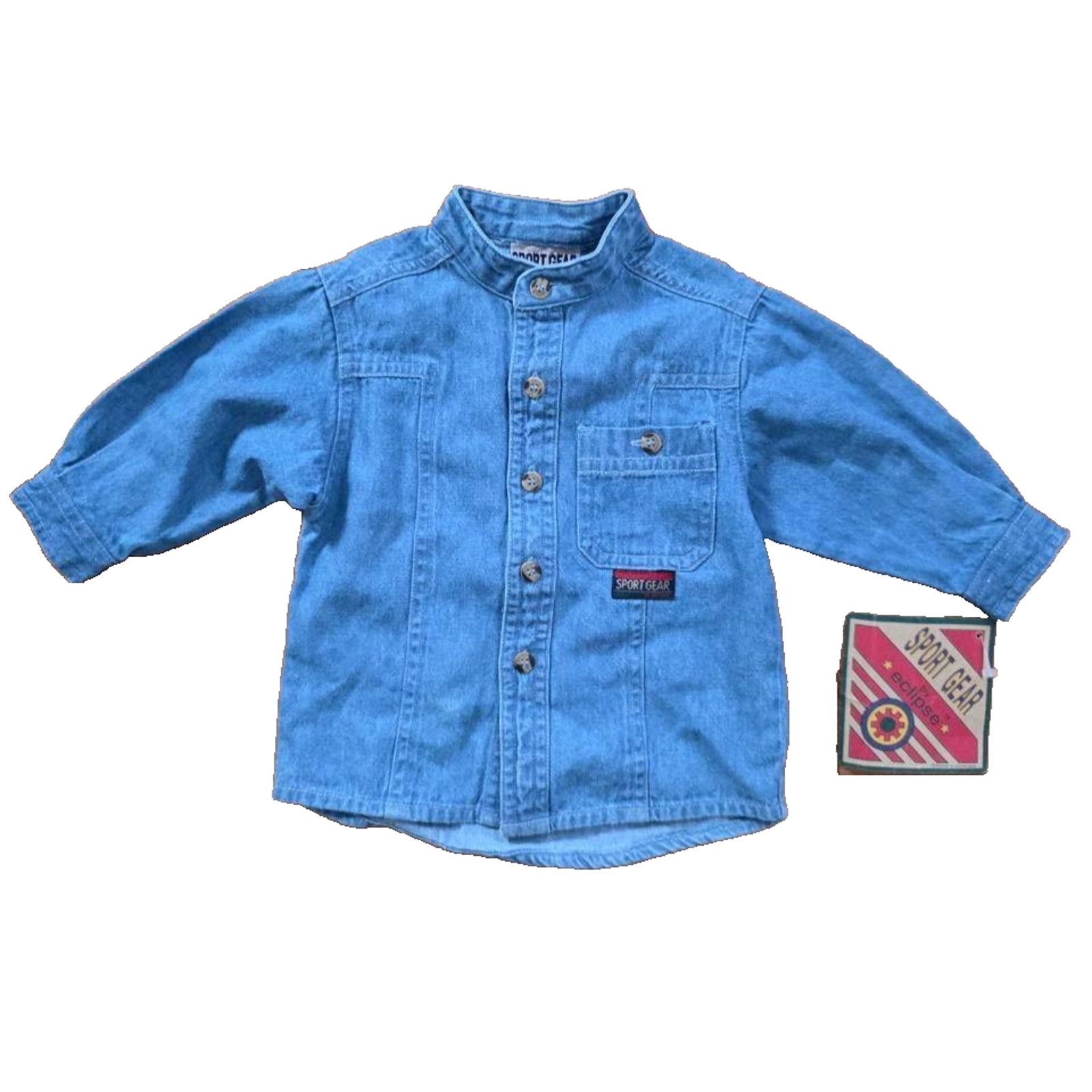 & Other Stories Eclipse Vintage Denim Button Up Long Sleeve M A001821 Size US M / EU 48-50 / 2 - 1 Thumbnail