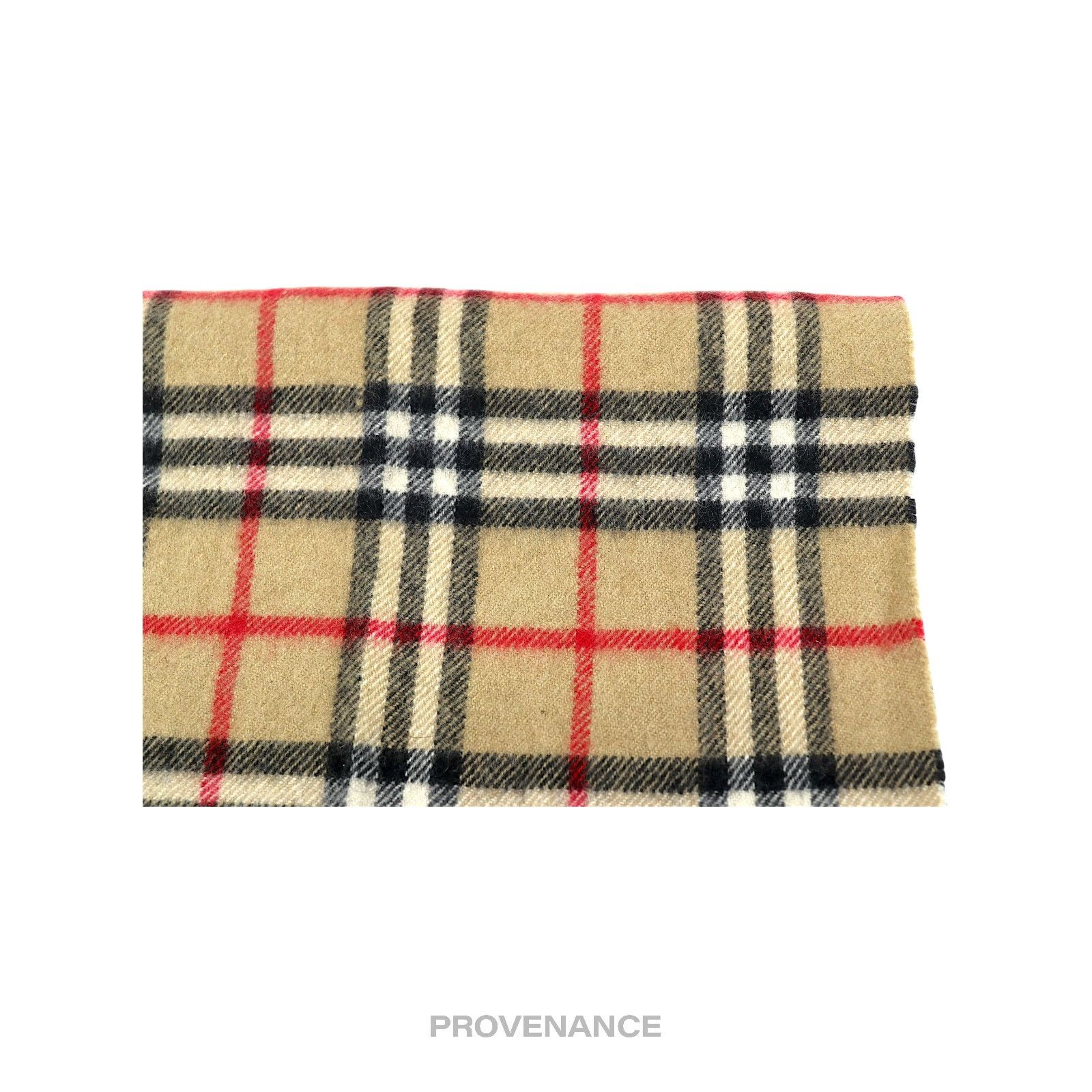 Burberry 🔴 Burberry Scarf - PURE CASHMERE Nova Check Size ONE SIZE - 4 Thumbnail