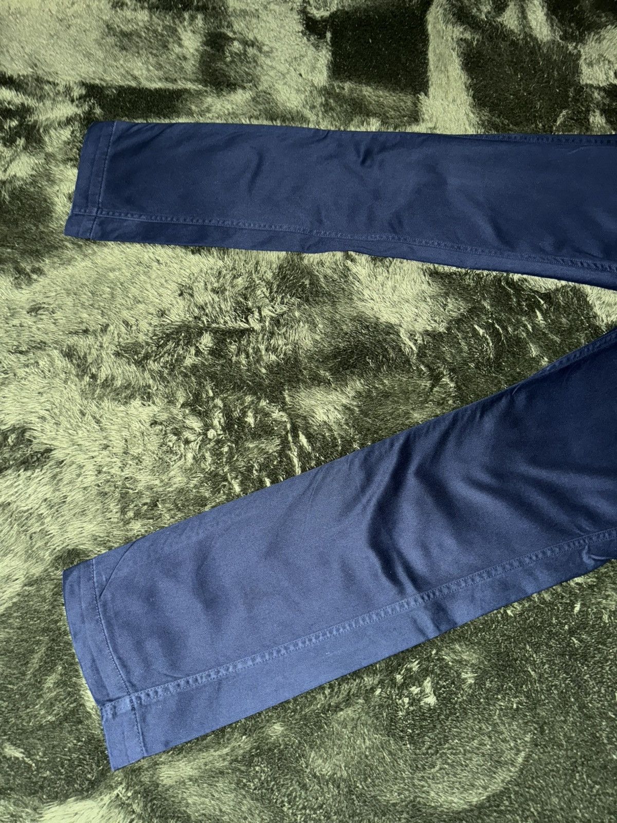 Beams Japan [M] BEAMS HEART JAPAN washed cotton chino pants navy Size US 32 / EU 48 - 6 Thumbnail