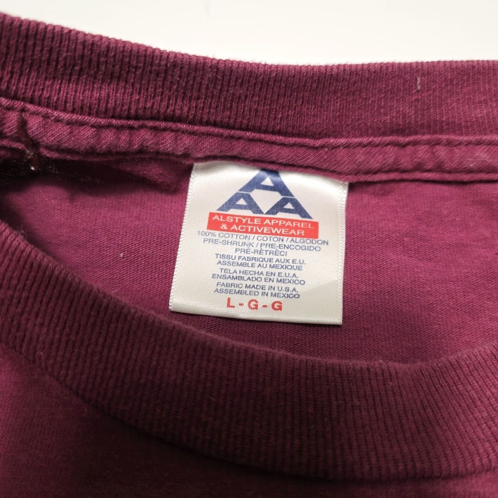 AAA VINTAGE The Prayer of Jabez T-Shirt L Maroon Graphic Print 90s 2000s Mens Mens Size US L / EU 52-54 / 3 - 6 Thumbnail