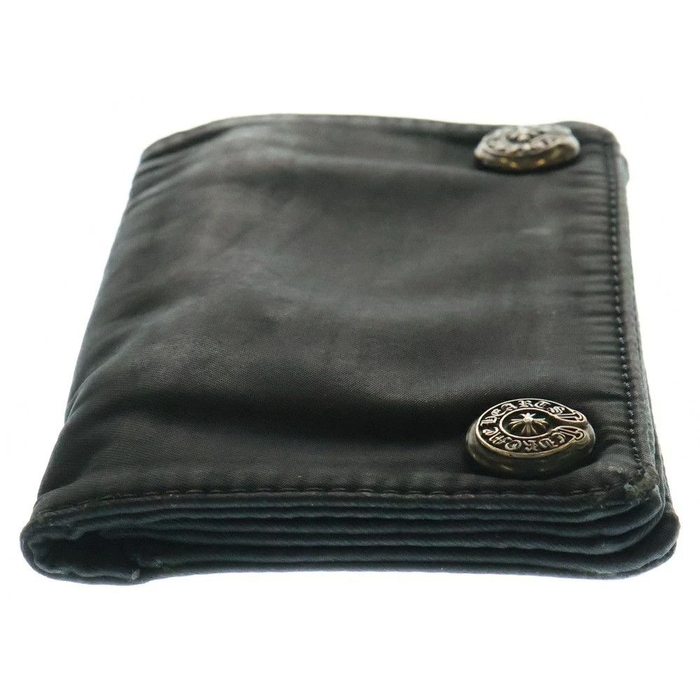 Chrome Hearts CHROME HEARTS 1 ZIP HORSESHOE BUTTON WALLET silver Size ONE SIZE - 4 Thumbnail