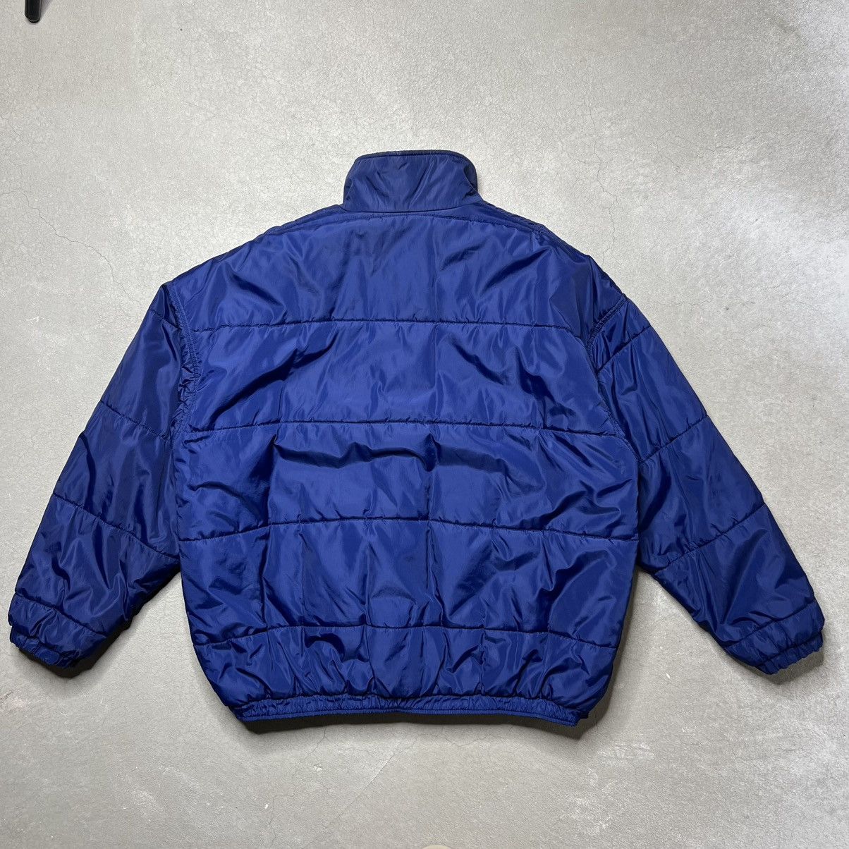 Vintage 90s Vintage Nike Reversible Puffer Green & Navy Size US L / EU 52-54 / 3 - 4 Thumbnail