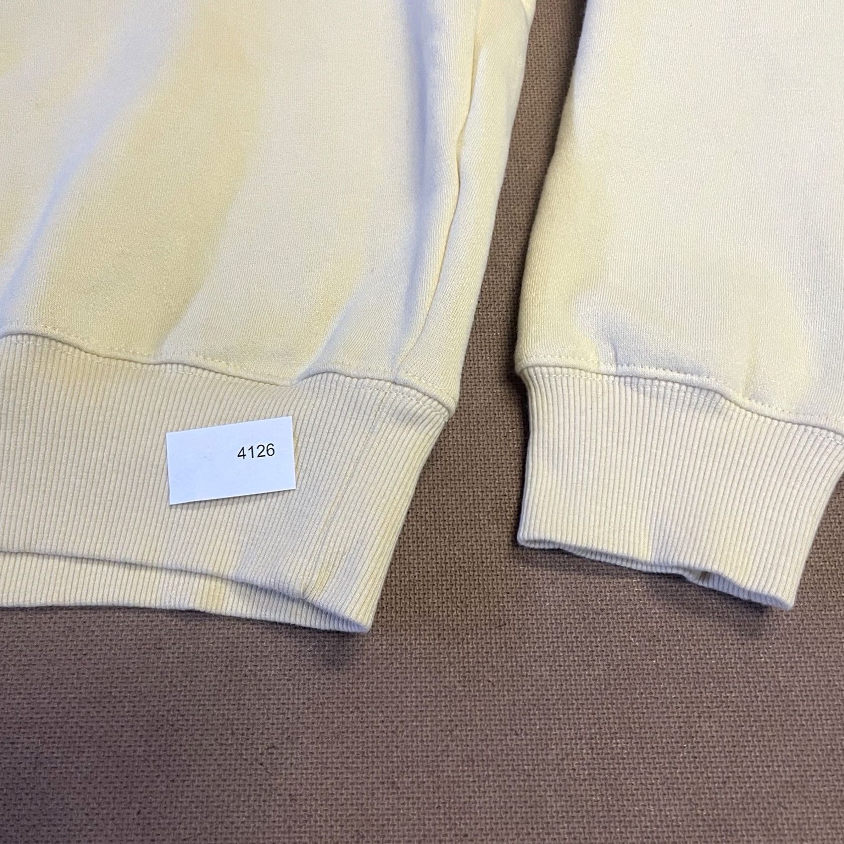 Vintage All Row Sweatshirt Womens Small Yellow Pullover Crewneck Outdoors Solid Ladies Size S / US 4 / IT 40 - 6 Thumbnail