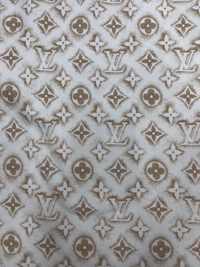 Louis Vuitton Louis Vuitton Monogram Logo Full Print Crew Neck Short Sle Size US L / EU 52-54 / 3 - 3 Thumbnail