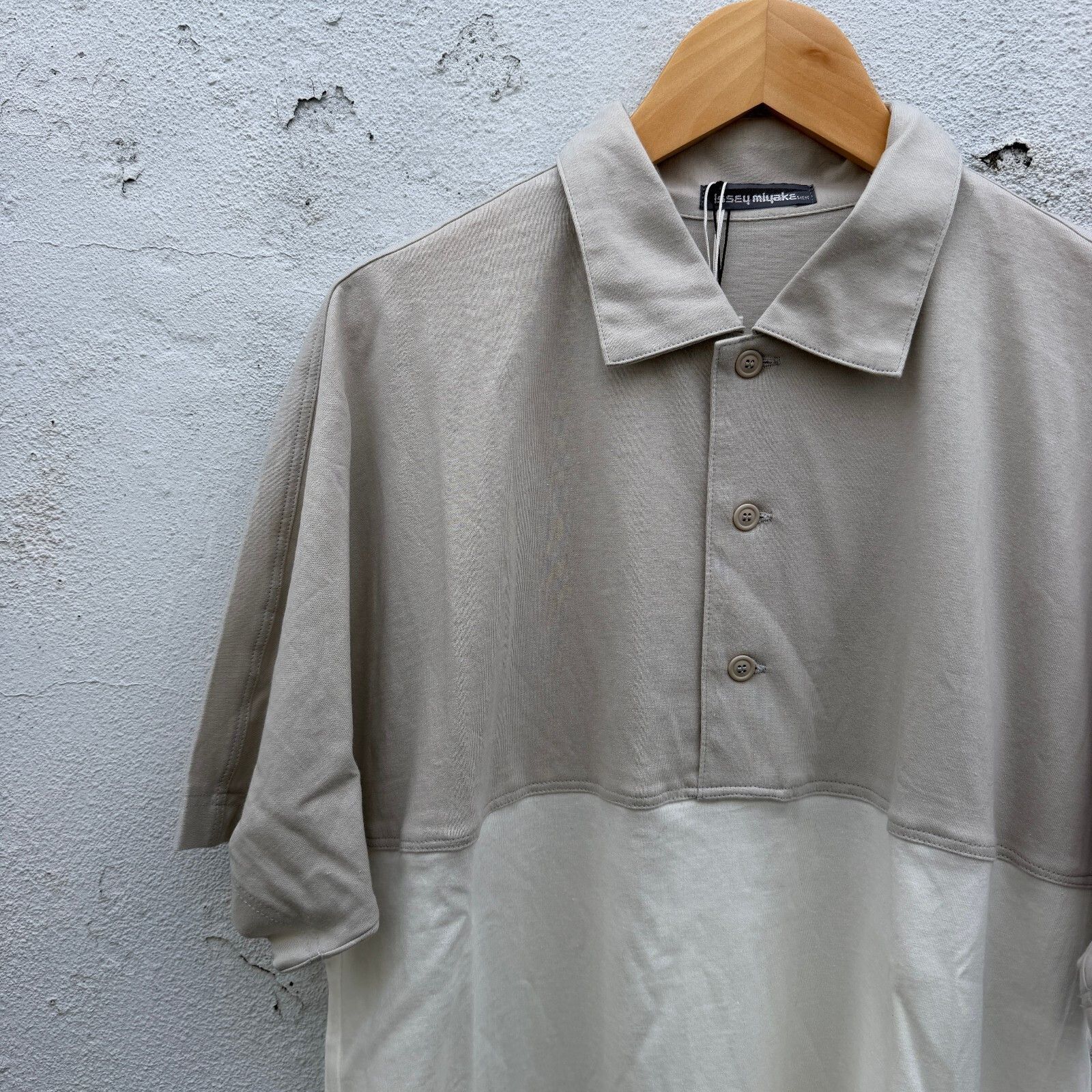 Issey Miyake Vintage 80s Issey Miyake Brush Tag Deadstock Polo Shirt Size US XL / EU 56 / 4 - 3 Thumbnail