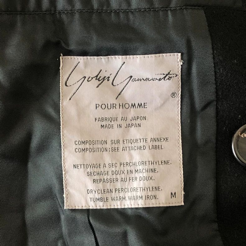 Yohji Yamamoto Yohji Yamamoto Yohji Yamamoto Double-Breasted Suit Jacket Size US M / EU 48-50 / 2 - 5 Thumbnail