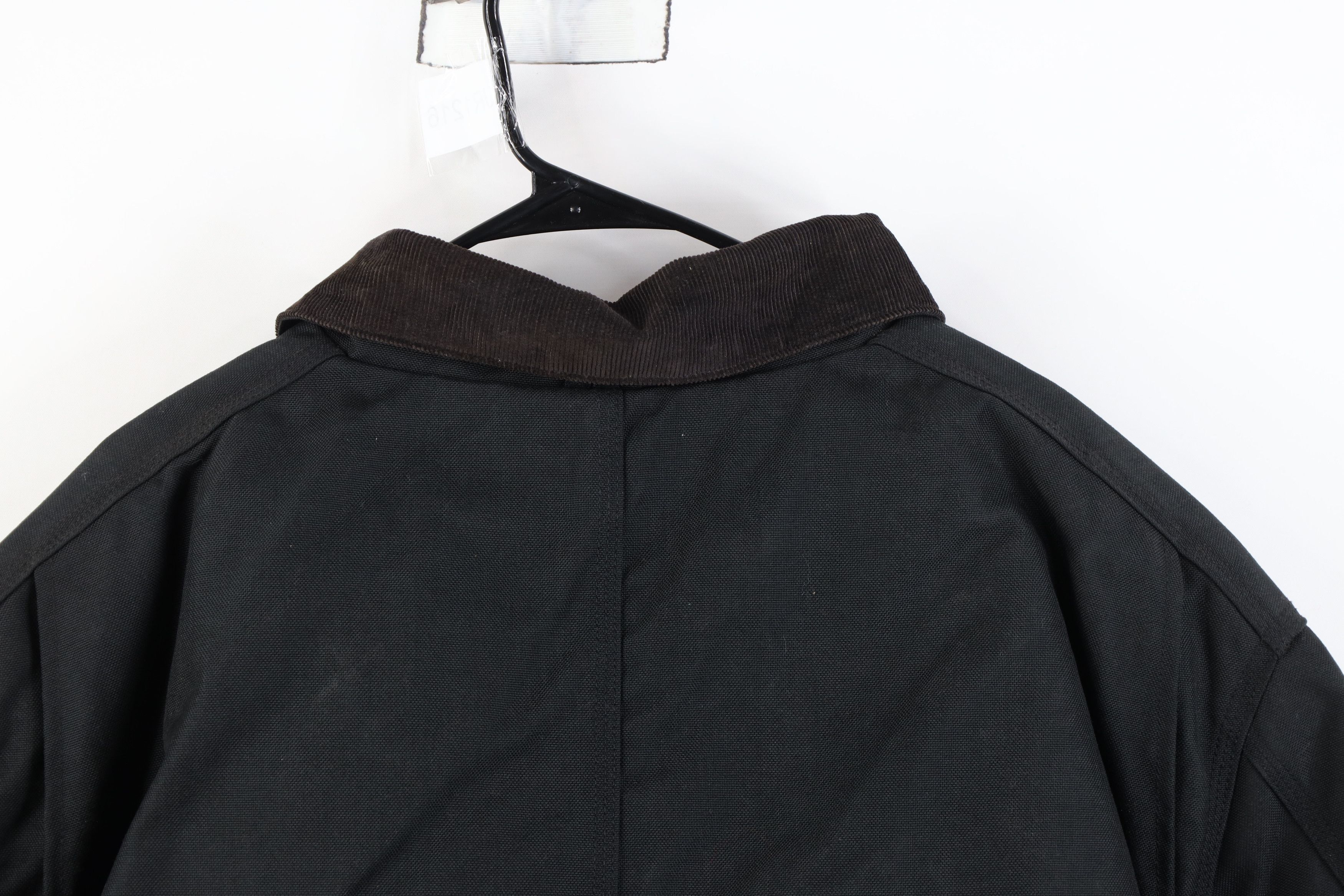 Carhartt Deadstock Vintage 90s Carhartt Bomber Jacket Black USA Size US XXL / EU 58 / 5 - 12 Thumbnail