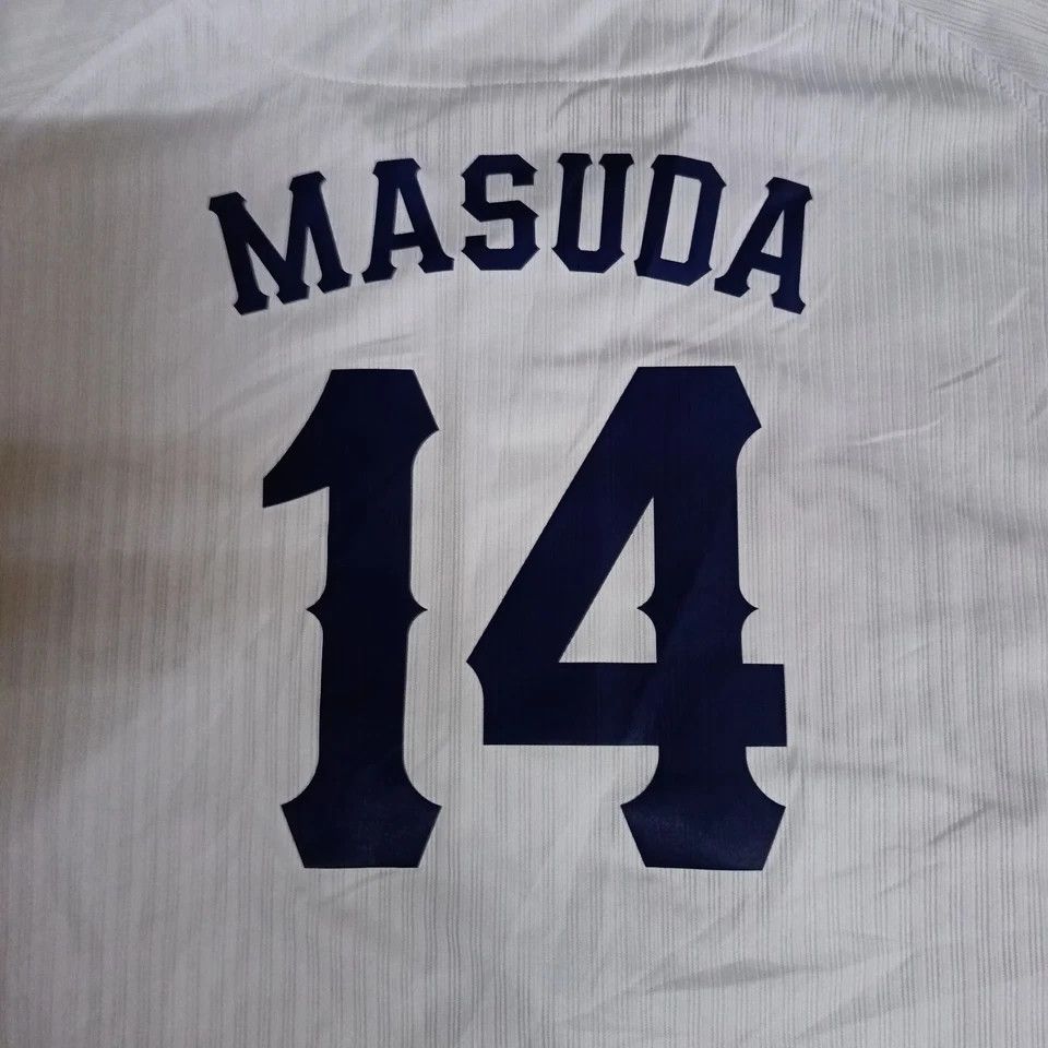 MLB Saitama Seibu Lions Tatsushi Masuda NPB Baseball Jersey Size US M / EU 48-50 / 2 - 8 Thumbnail