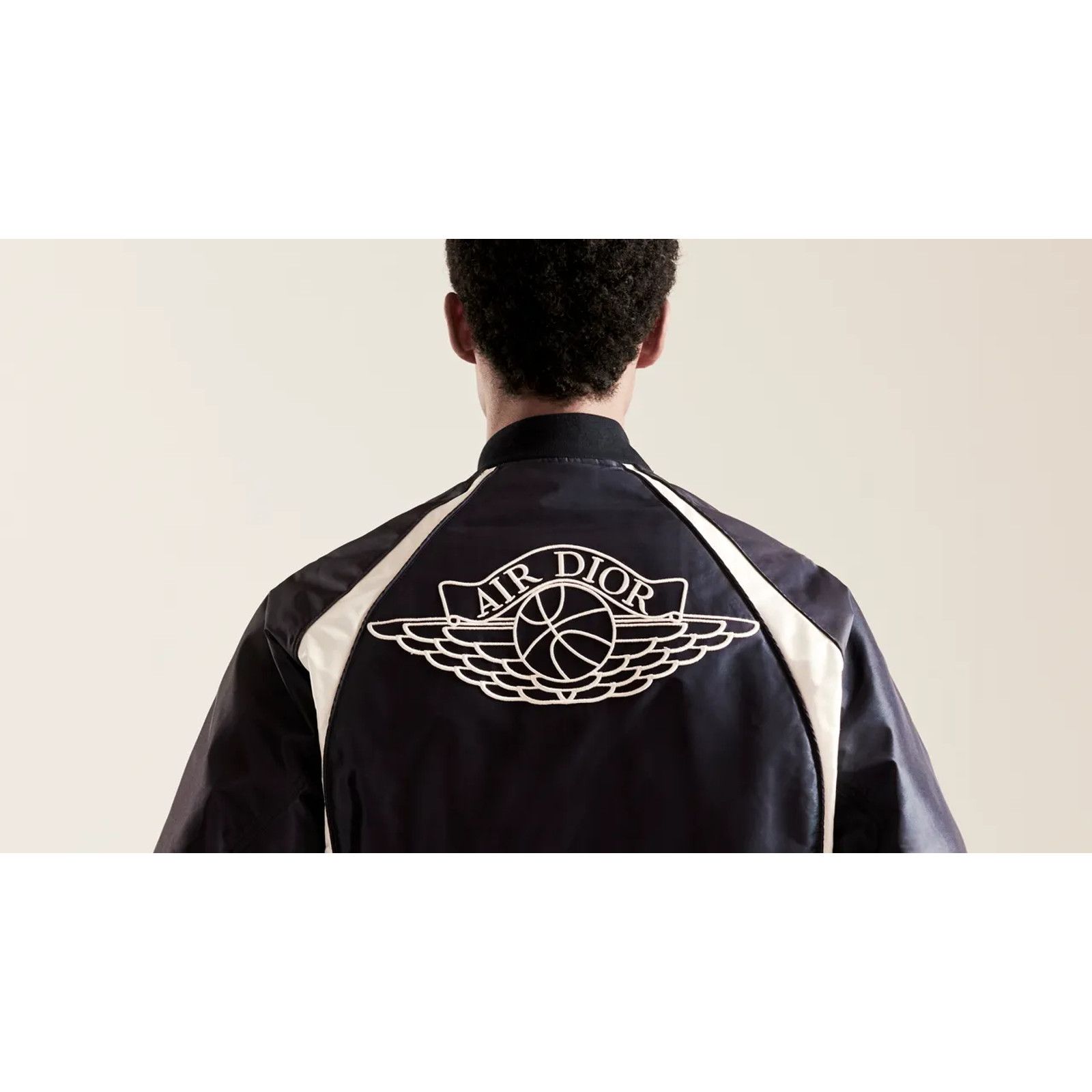 Dior Dior Air Logo Silk Rare Zip Up Zipper Bomber Jacket 48 Size US M / EU 48-50 / 2 - 8 Thumbnail