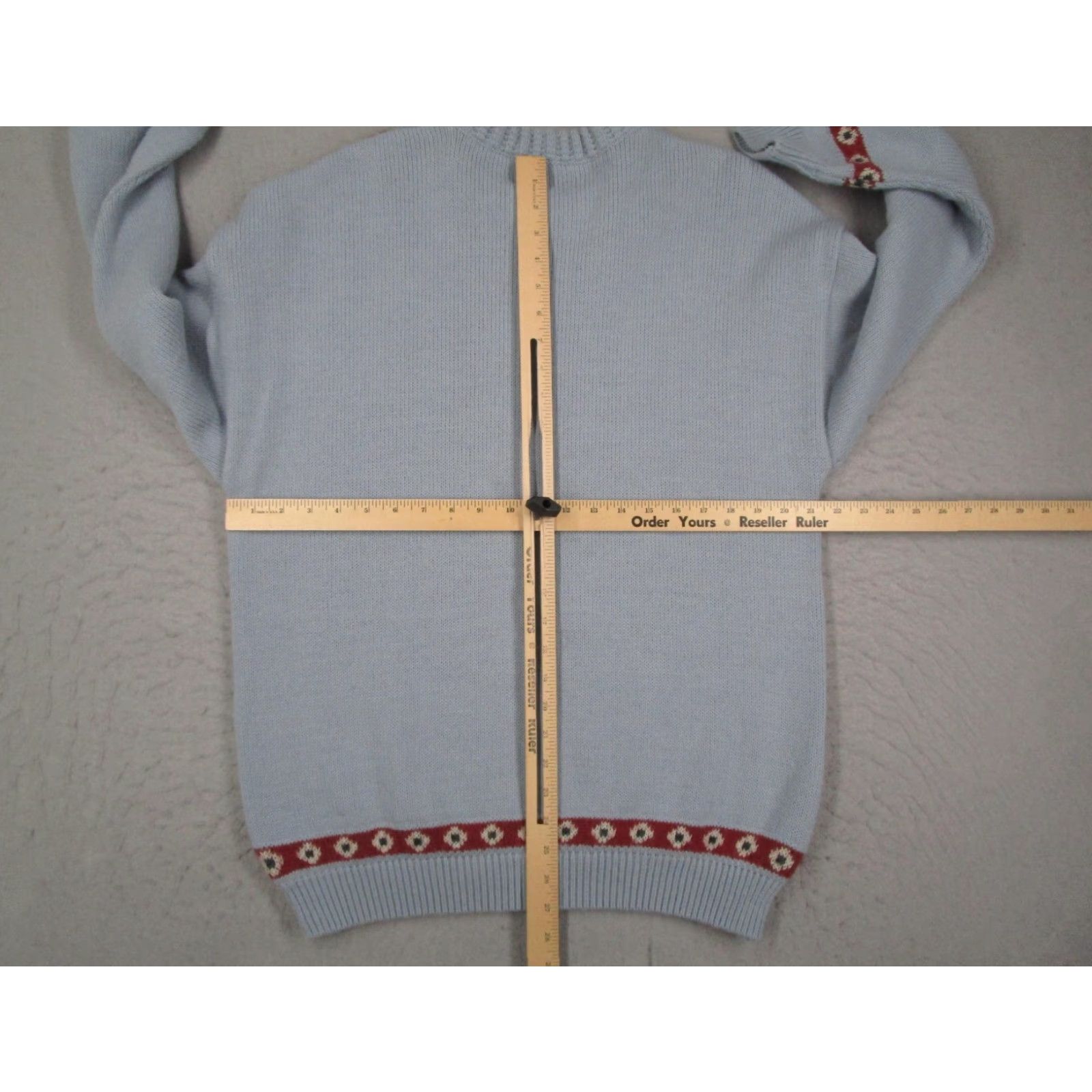 Vintage VINTAGE Sergio Sweater Mens Medium Blue Heart Fair Isle Knit Wool Italy 90s Size US M / EU 48-50 / 2 - 6 Thumbnail