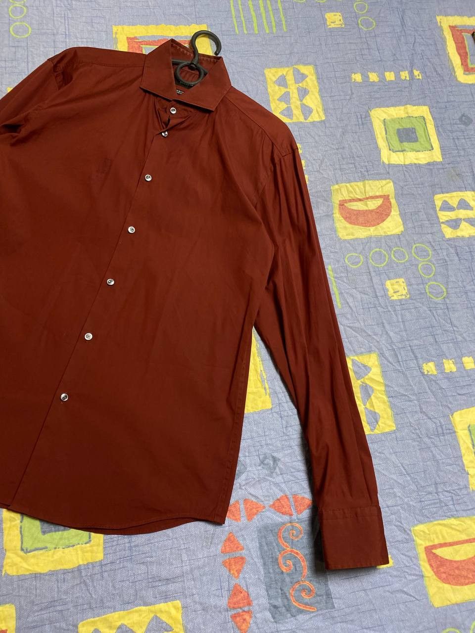 Hugo Boss Hugo Boss Vintage Mens Shirt Y2K Size US XXS / EU 40 - 18 Thumbnail