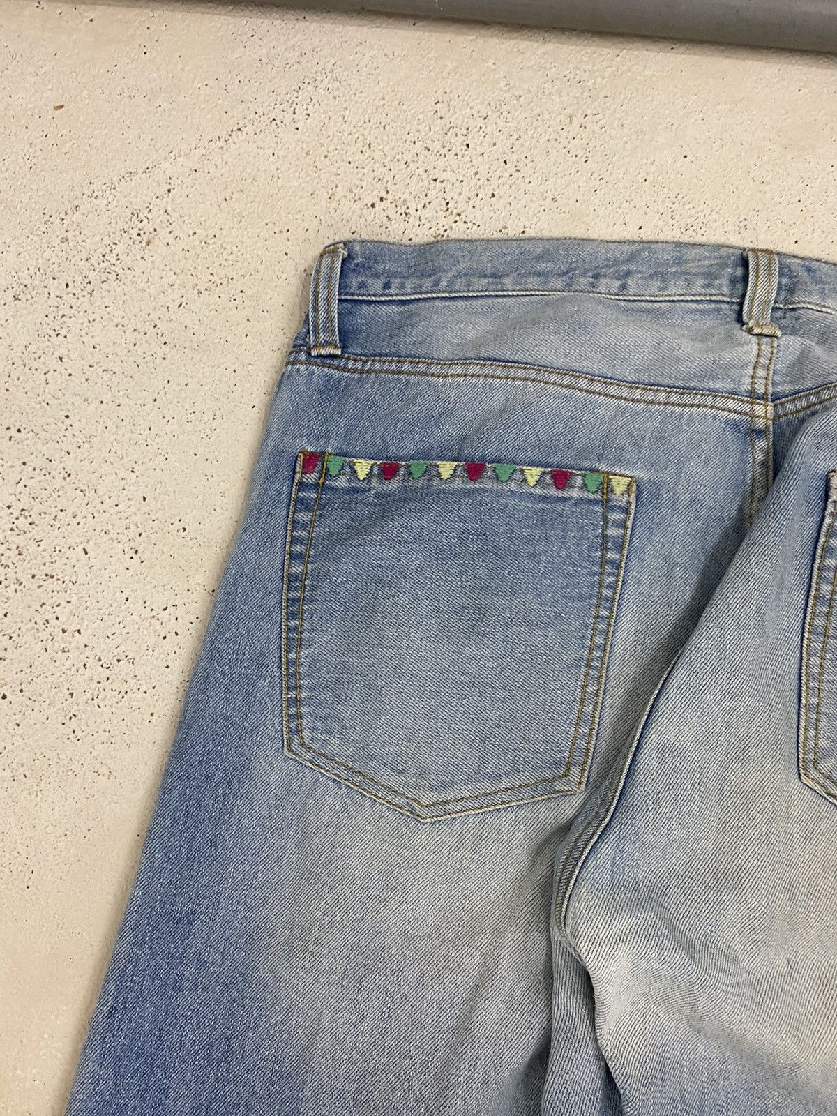 Goodhood × Japanese Brand × R.Newbold Goodhood X R. Newbold Denim Jean Selvedge Button Fly Size US 34 / EU 50 - 19 Thumbnail