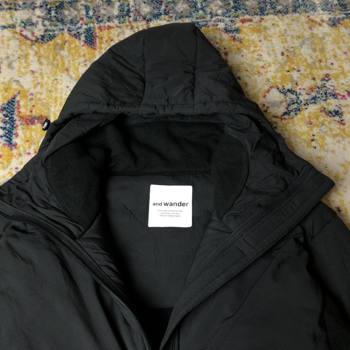 And Wander and WANDER Top Fleece Jacket Black Size US L / EU 52-54 / 3 - 4 Thumbnail