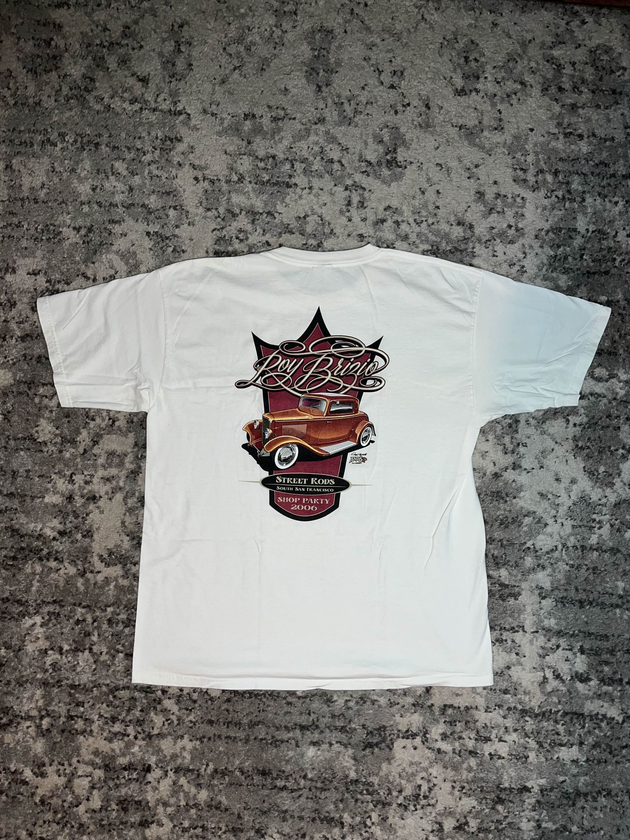 Vintage 00s Roy Brizio Street Rods San Francisco Shirt Size US XL / EU 56 / 4 - 1 Thumbnail