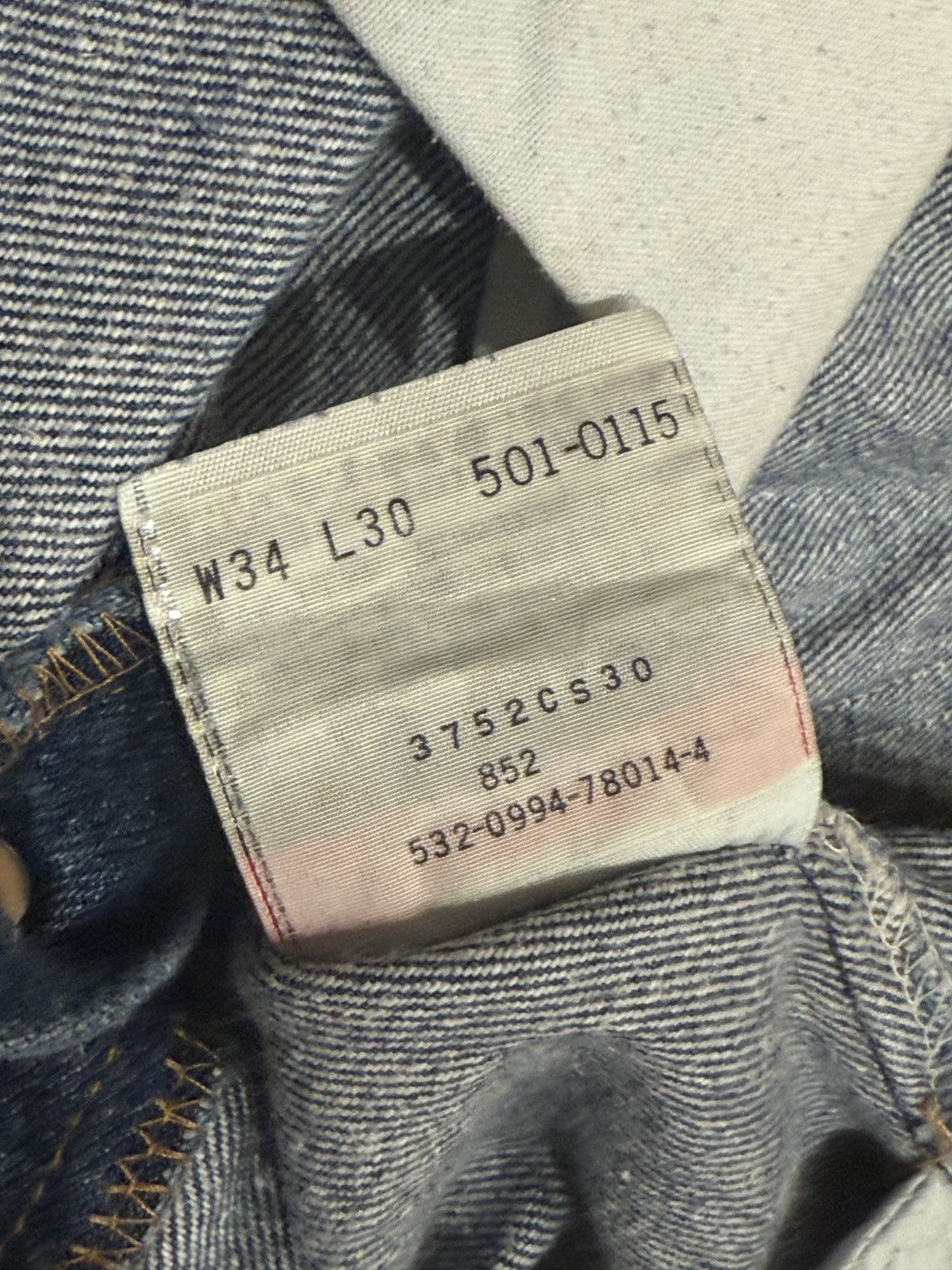 Levi's 1990s Levis 501 Size US 32 / EU 48 - 5 Thumbnail