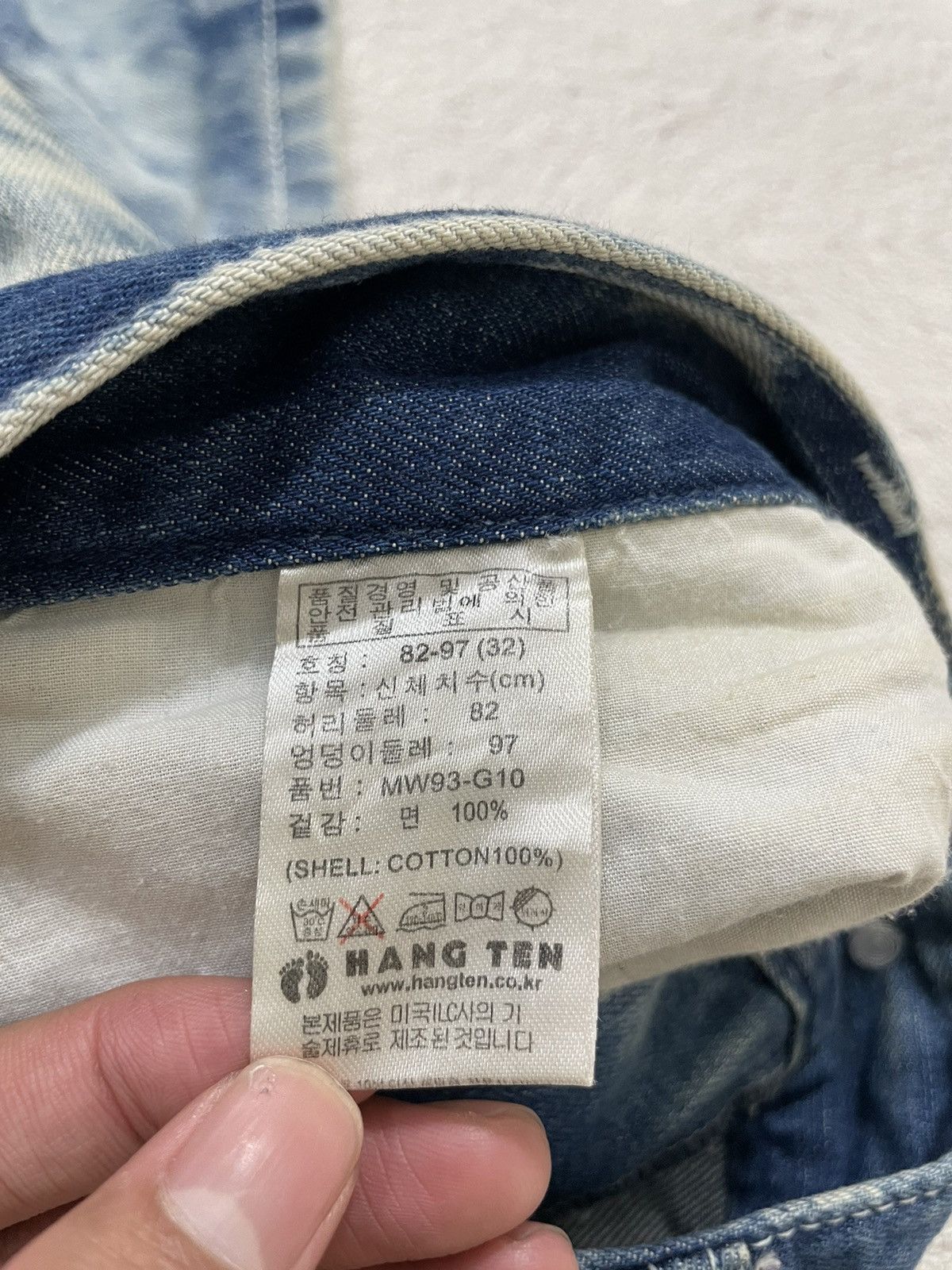 Hysteric Glamour 2000s Hangten Acid Jorts Denim Y2K Japan Style Size US 33 - 9 Thumbnail
