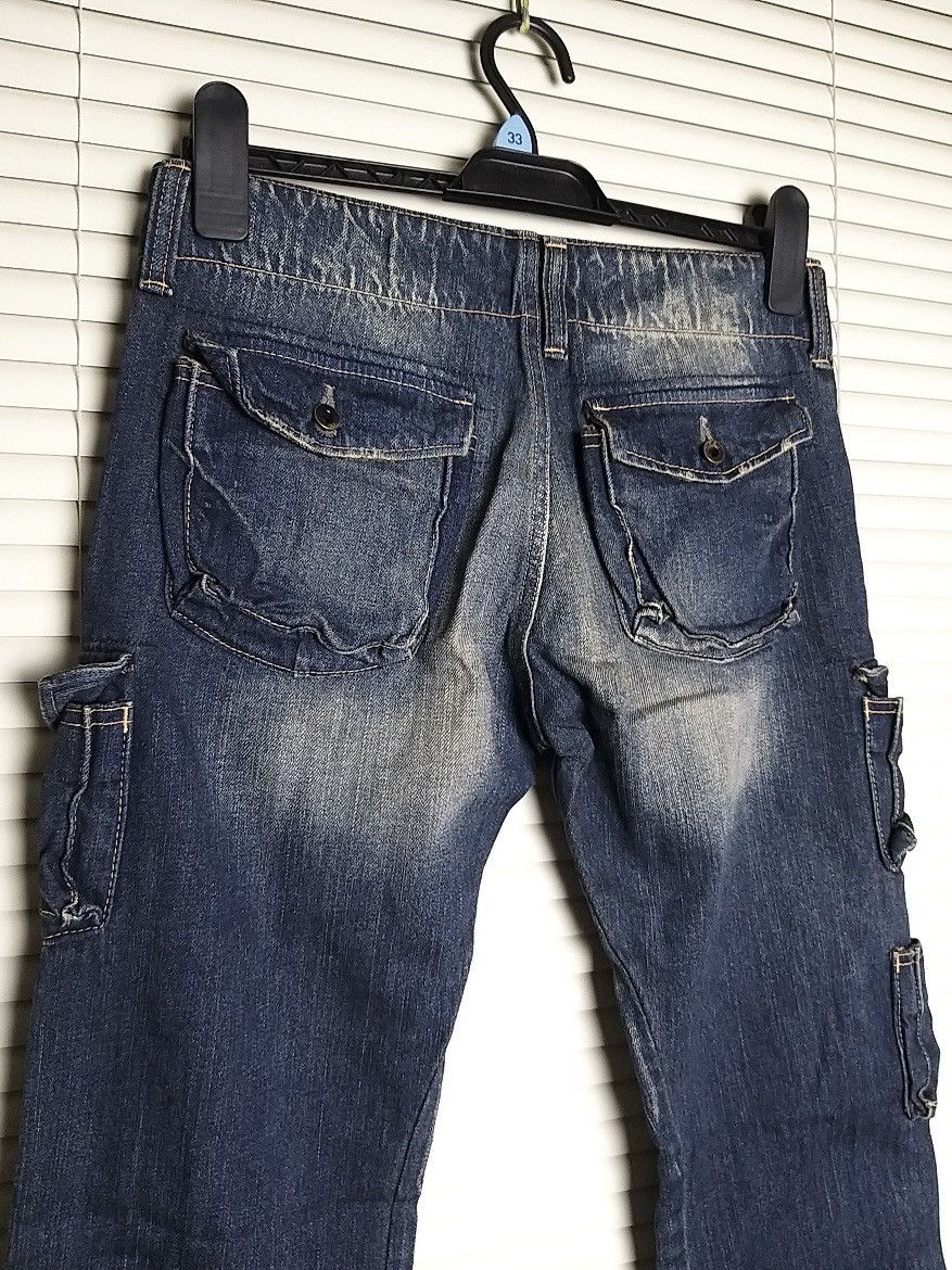 Johnbull NEW JAPANESE BRAND"JOHN BULL KOJIMA JAPAN"MULTIPOCKET JEANS Size US 29 - 3 Thumbnail