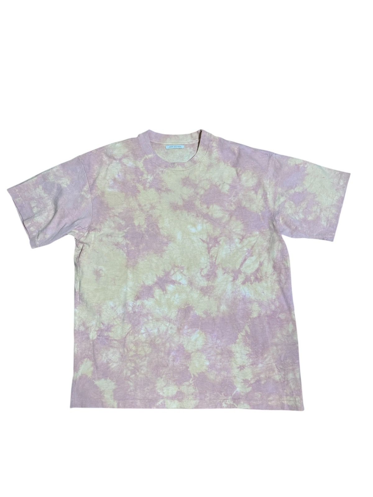 🔥John Elliott Neon Pink Tie-Dye T shirt/John Elliot T-shirt