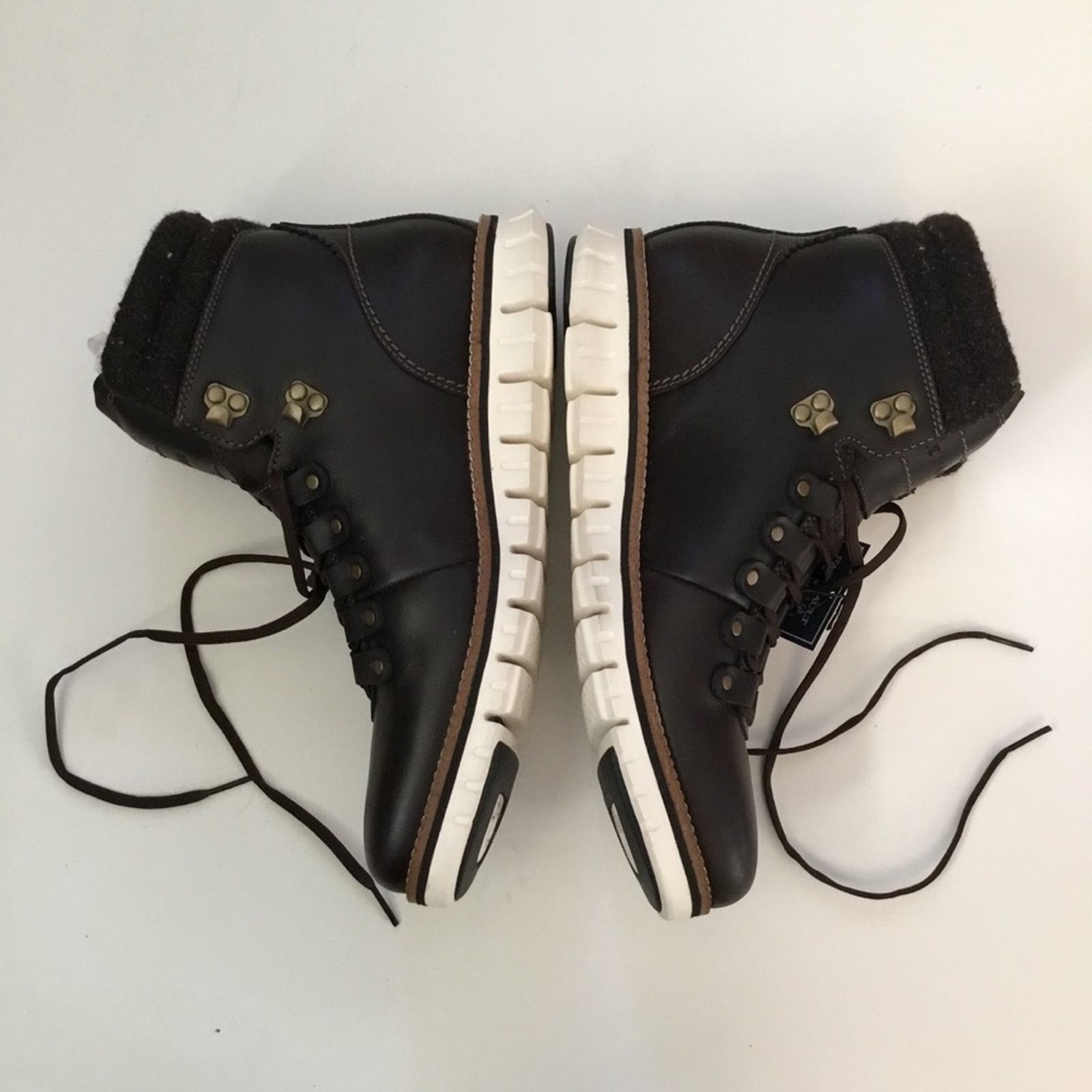 Cole Haan Cole Haan Zerogrand Waterproof Brown Hiker Boots Size US 7.5 / EU 40-41 - 3 Thumbnail