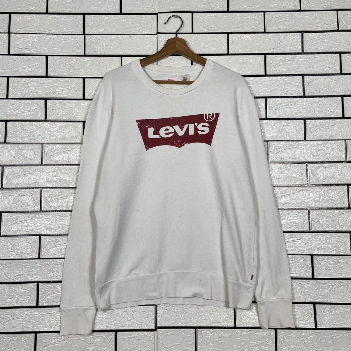 Levi's Levis Big Logo Crewneck Sweatshirt Size US M / EU 48-50 / 2 - 1 Thumbnail