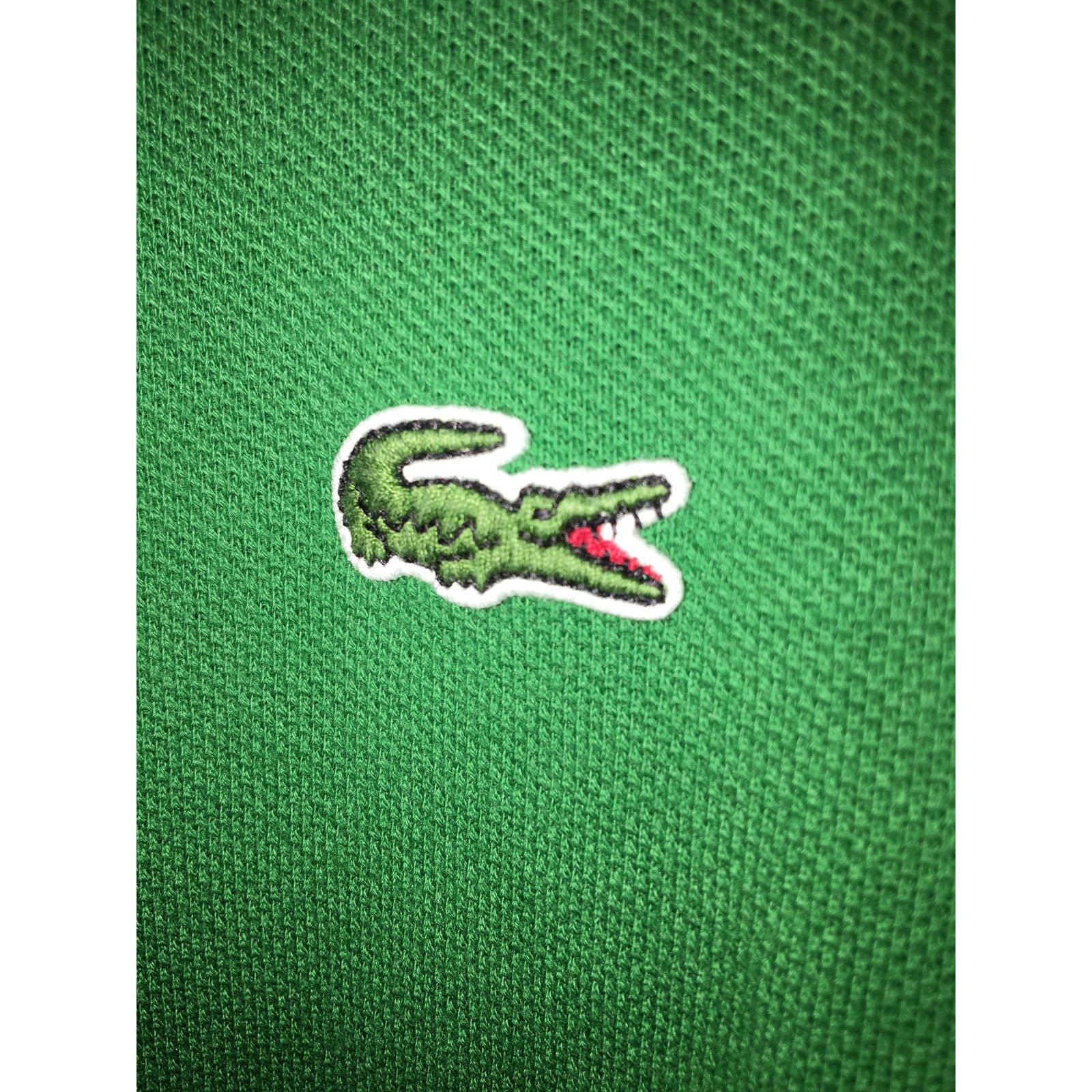 Lacoste Lacoste Classic Fit 3XL Green 100% Cotton Pique' Polo Shirt Size US XXL / EU 58 / 5 - 2 Thumbnail