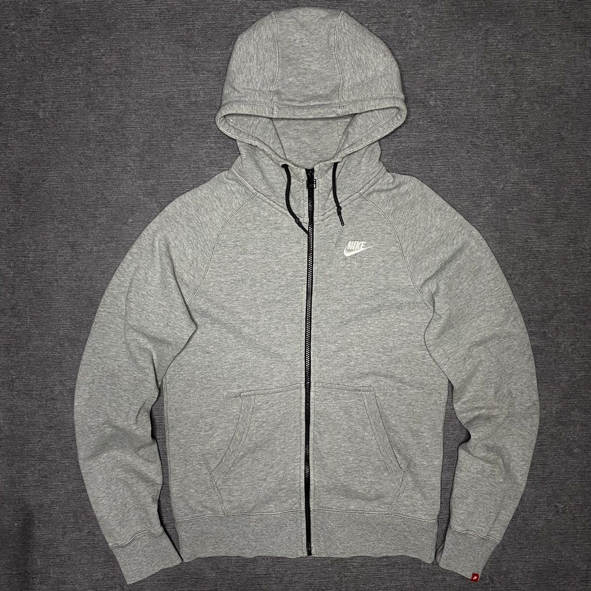 Nike × Vintage Vintage Nike Full Zip Hoodie Y2K Size US S / EU 44-46 / 1 - 1 Thumbnail