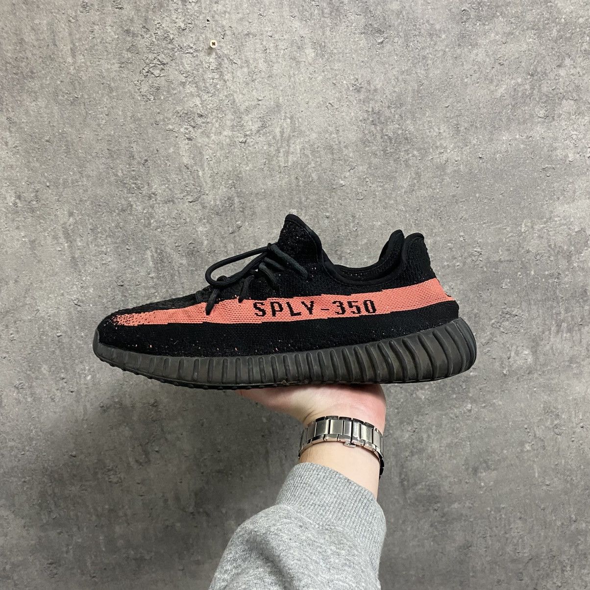 Adidas × Kanye West Adidas Yeezy 350 Boost V2 SPLY Red Size US 12 / EU 45 - 5 Thumbnail