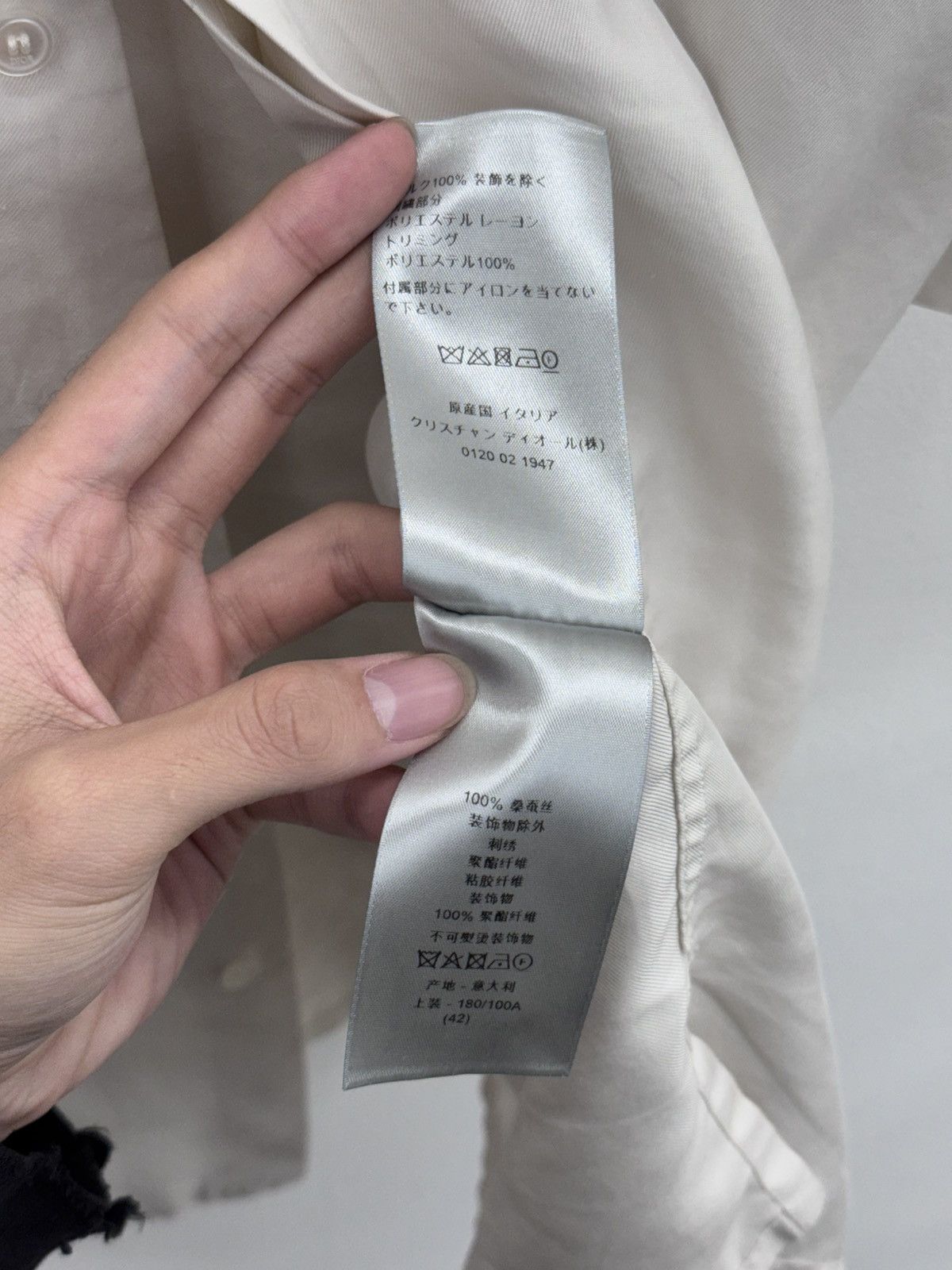 Dior Dior Mount Zion Silk Short Sleeve Shirt Size US L / EU 52-54 / 3 - 7 Thumbnail