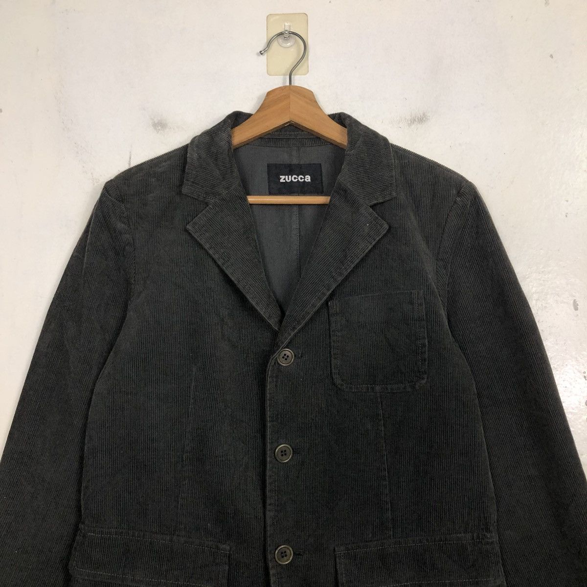 Issey Miyake 💥Vintage Chore Jacket Zucca Corduroy Blazer Size L / US 10 / IT 46 - 5 Thumbnail