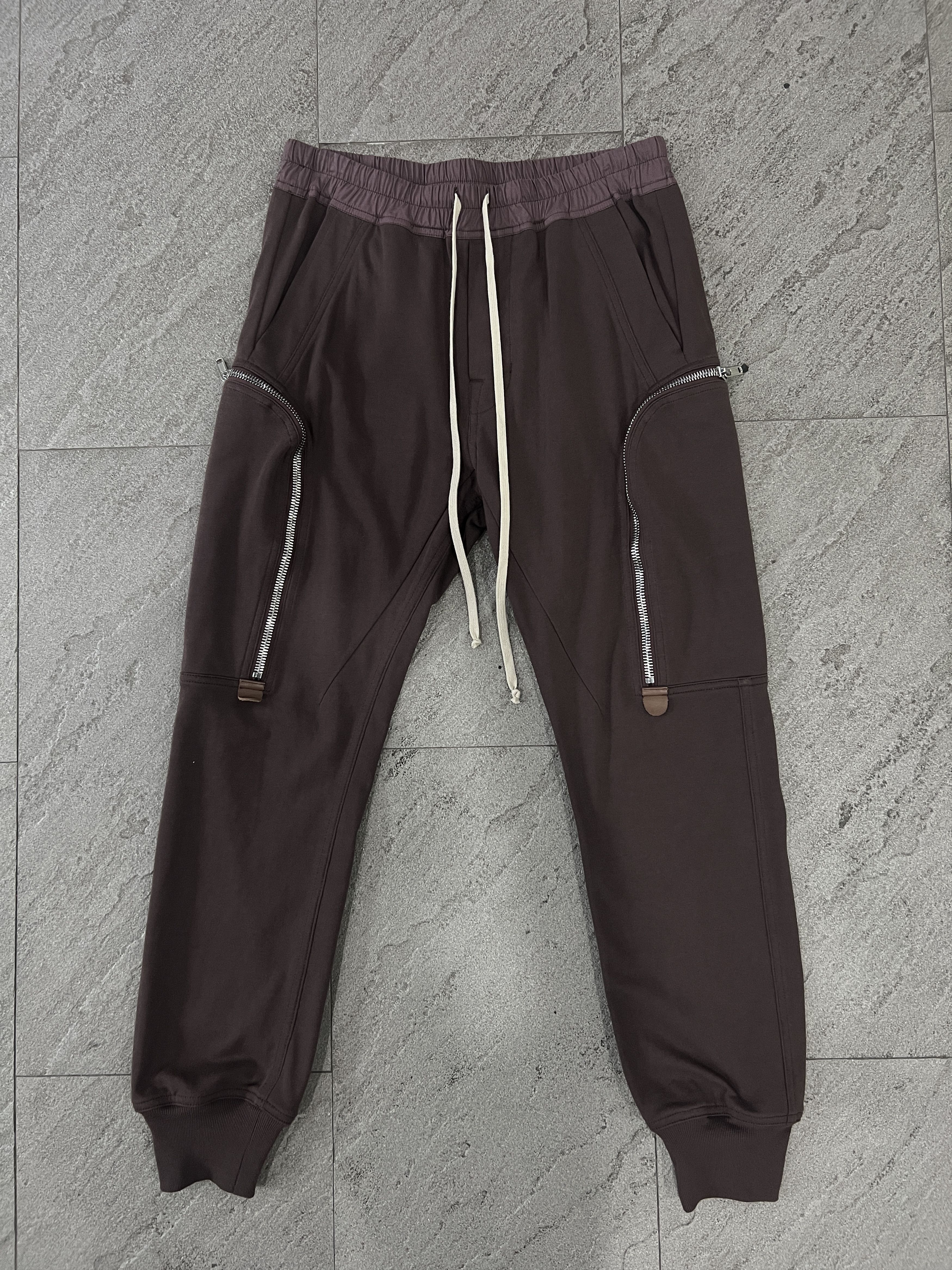 Rick Owens Rick Owens Mainline Bauhaus Cargo Joggers Blood Size US 40 / EU 56 - 1 Thumbnail