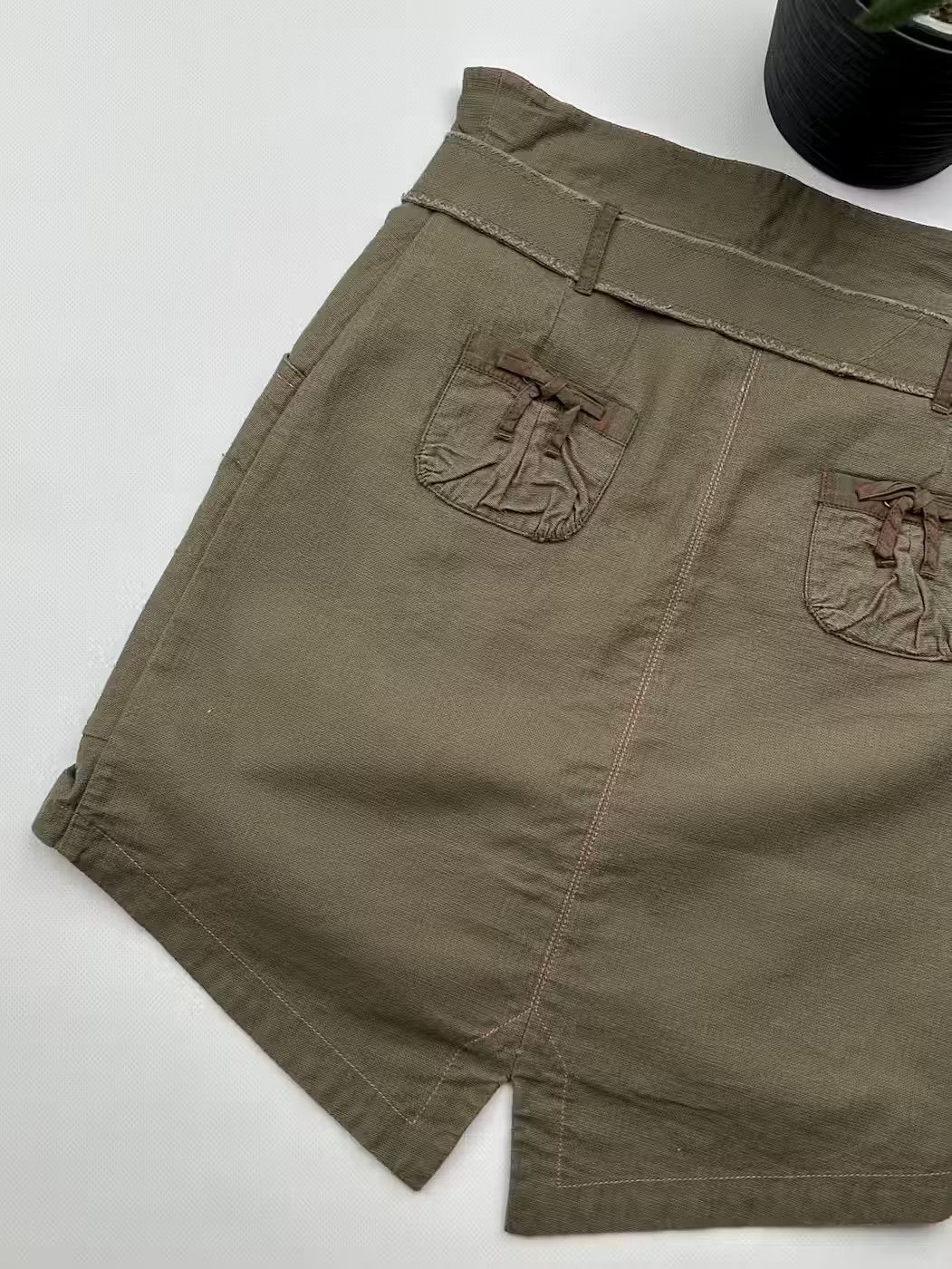 Kenzo Kenzo Vintage Belt Skirt (80) Size 27" / US 4 / IT 40 - 10 Thumbnail
