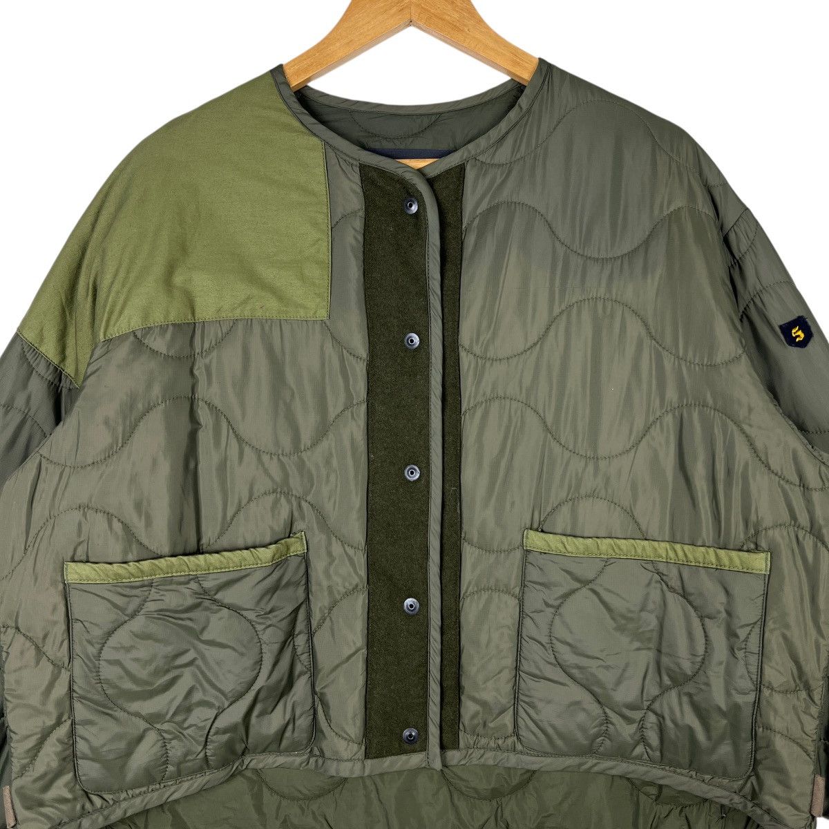 Other 💥 V34 ARMEE FRANCAIS 1942 COCONEJO MILITARY QUILTED CROPPED Size US M / EU 48-50 / 2 - 3 Thumbnail