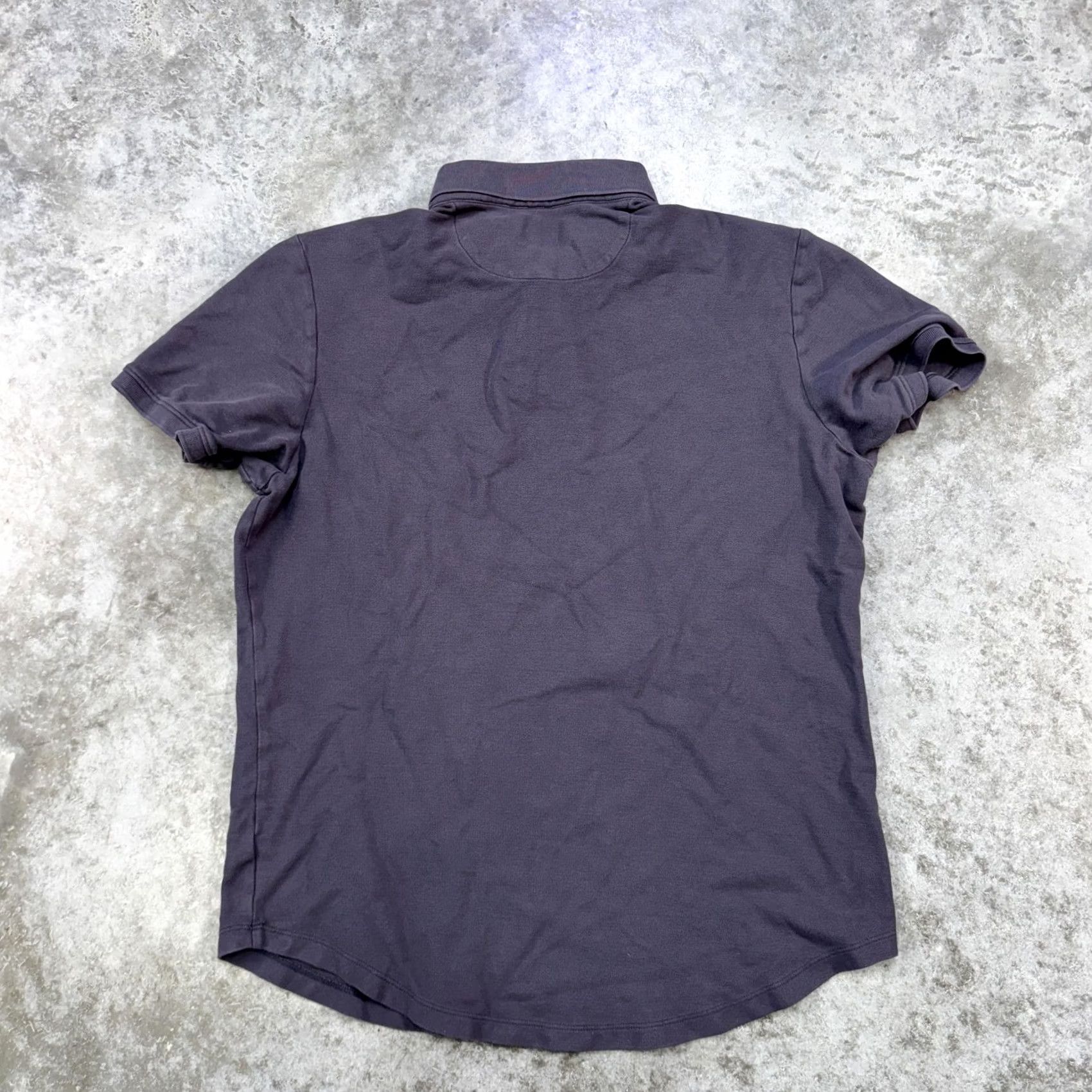 Cuts Cuts Polo Shirt Mens XL Gray Curve Hem Short Sleeve Modern Casual Cotton Peru Size US XL / EU 56 / 4 - 5 Thumbnail