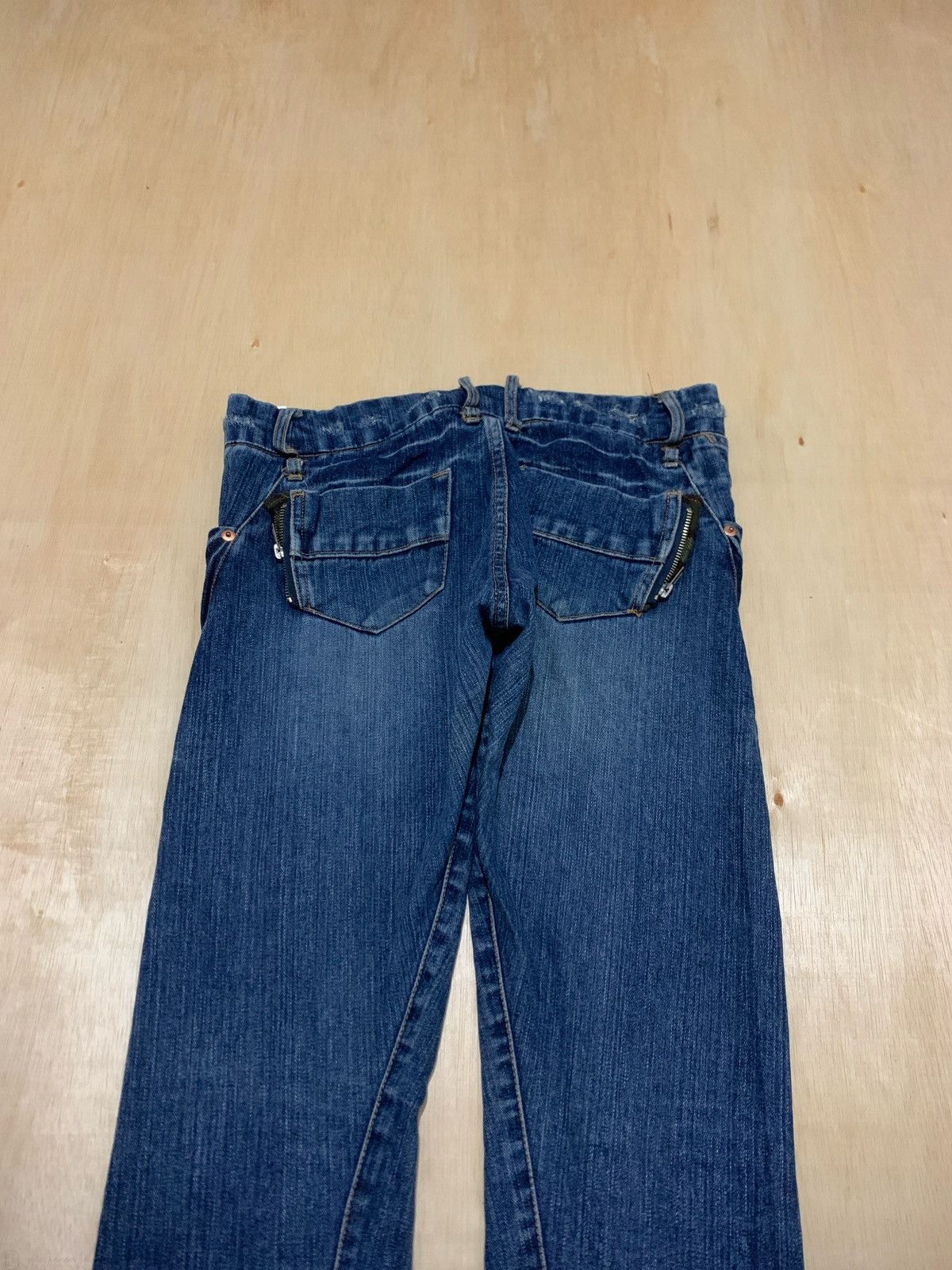 Hysteric Glamour Y2k Olive des Olive Multi Zipper Jeans Size US 32 / EU 48 - 7 Thumbnail