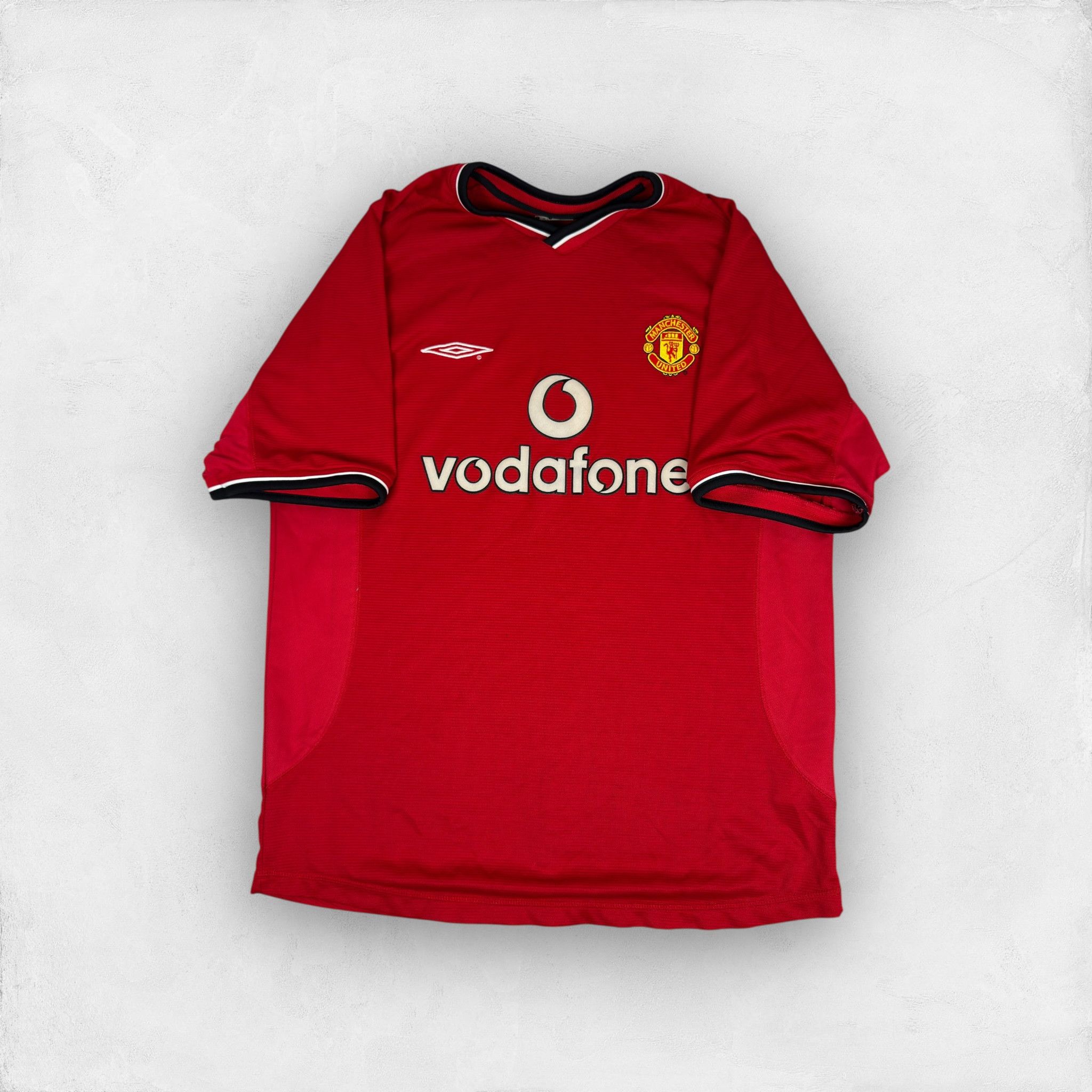 Manchester United 02/03 Home Jersey – Umbro Vodafone